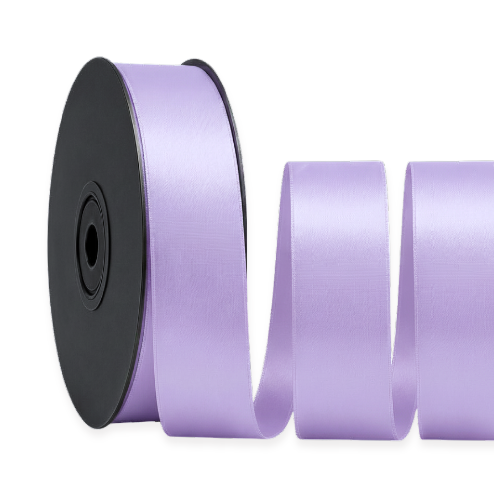 Deluxe dubbelzijdige satijnen lintrol 25 m | breedtes 3–63 mm