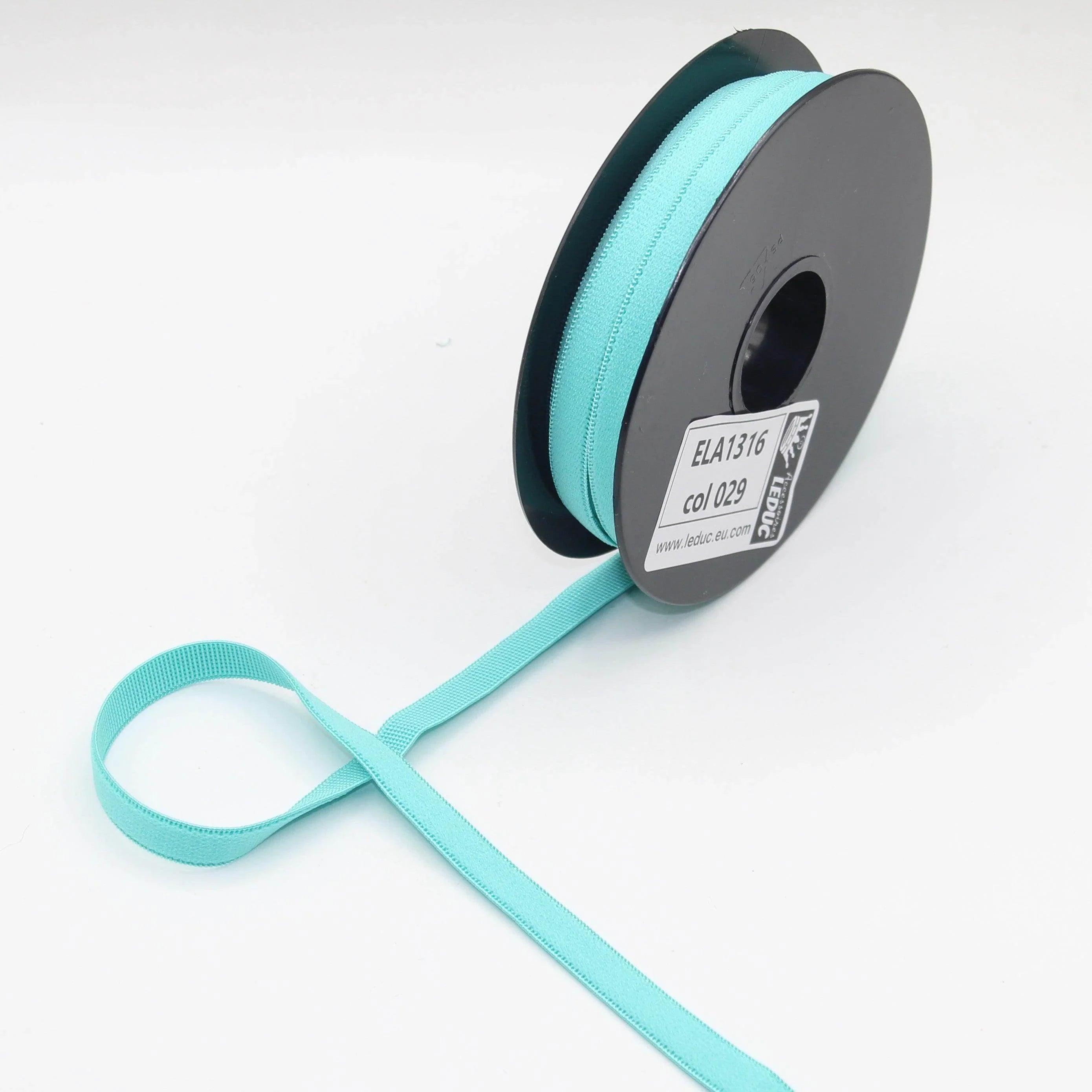 10mm Coloured Elastic 10mm - roll of 10 meters #ELA1316 - ACCESSOIRES LEDUC BV