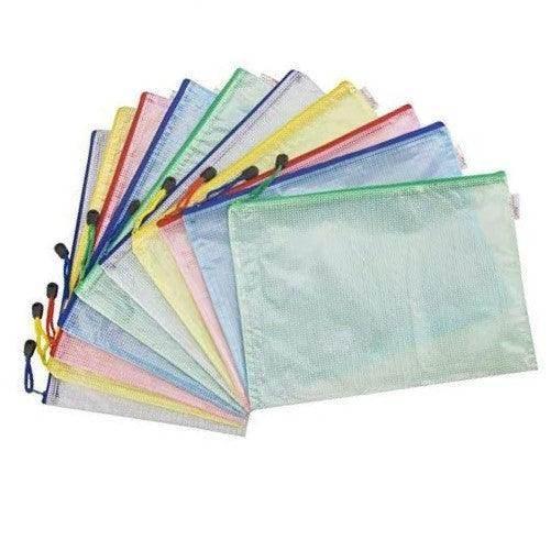 Set of Pouches (random colours) with zip, waterproof #HAB1x013 - ACCESSOIRES LEDUC BV