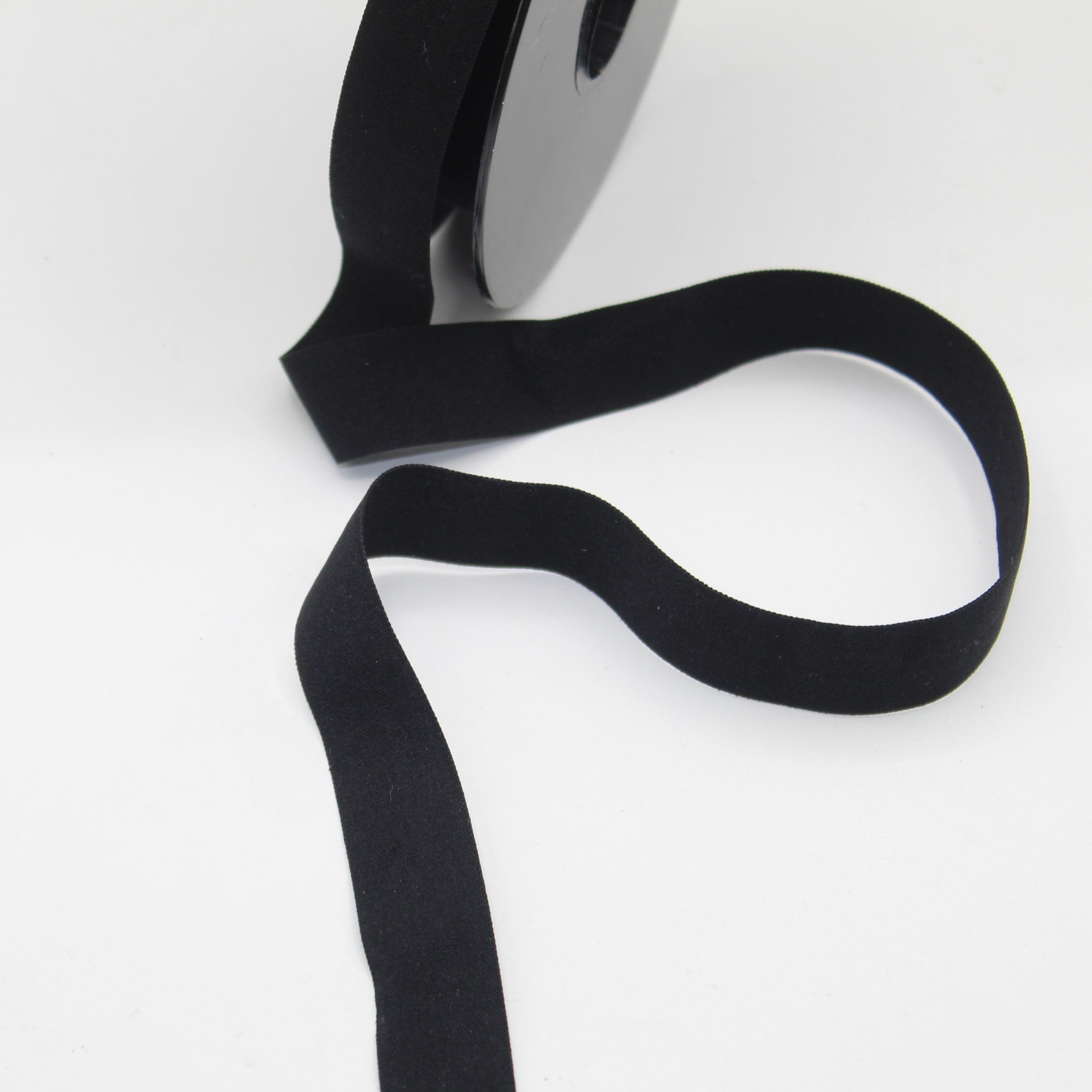 10mt Soft Elastic Bias Binding in Polyester 18mm prefolded #ELA3600 - ACCESSOIRES LEDUC BV