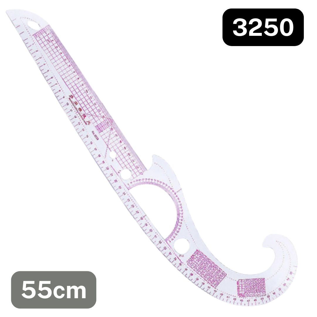 55cm multifunction curved ruler #3250