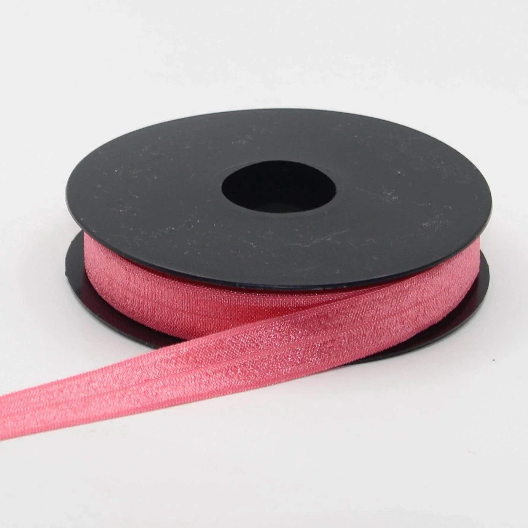 10 meters 17mm Prefolded Elastic Bias Binding Polyester Satin #ELA3610 - ACCESSOIRES LEDUC BV