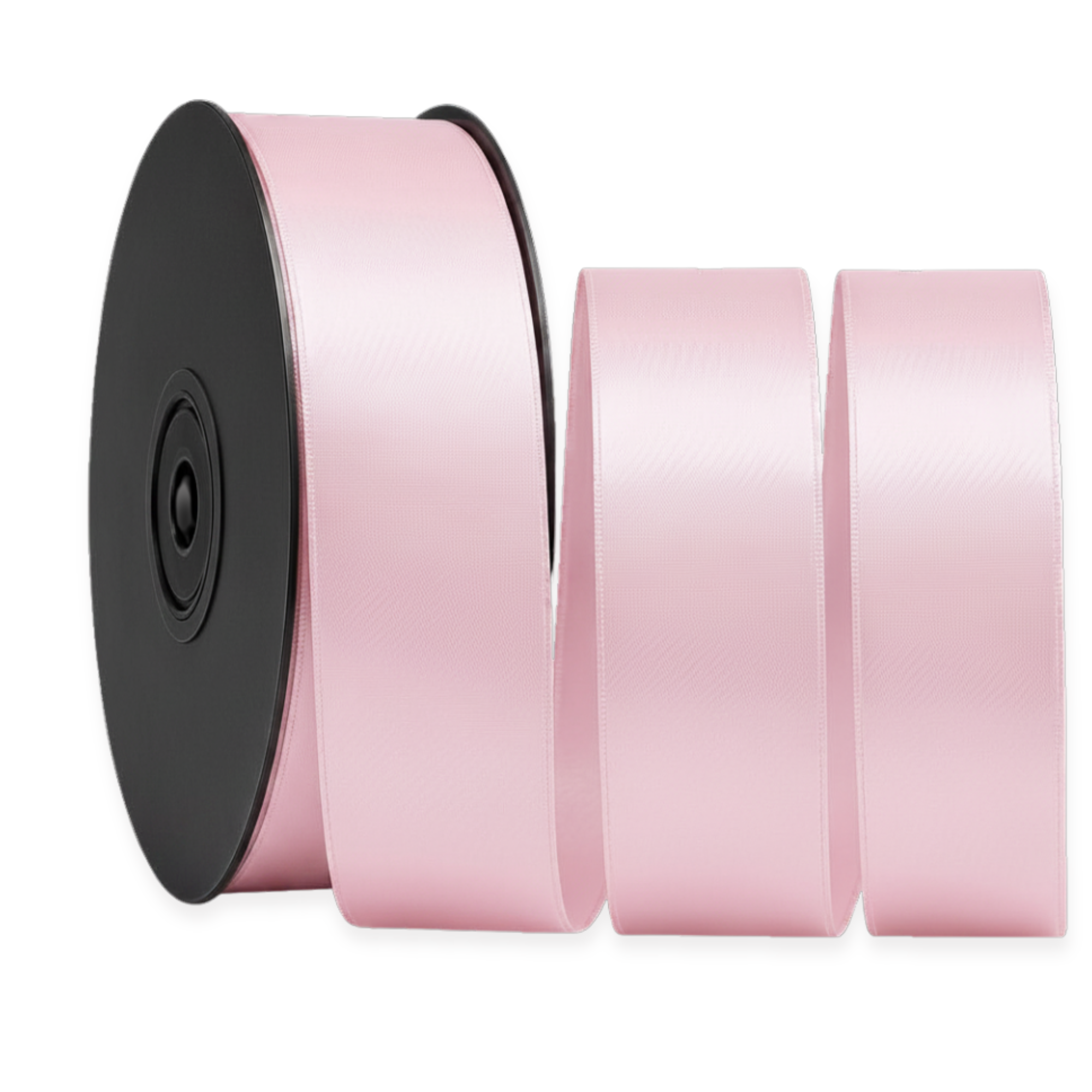 Deluxe Double-Sided Satin Ribbon Roll 25 m | Widths 3–63 mm