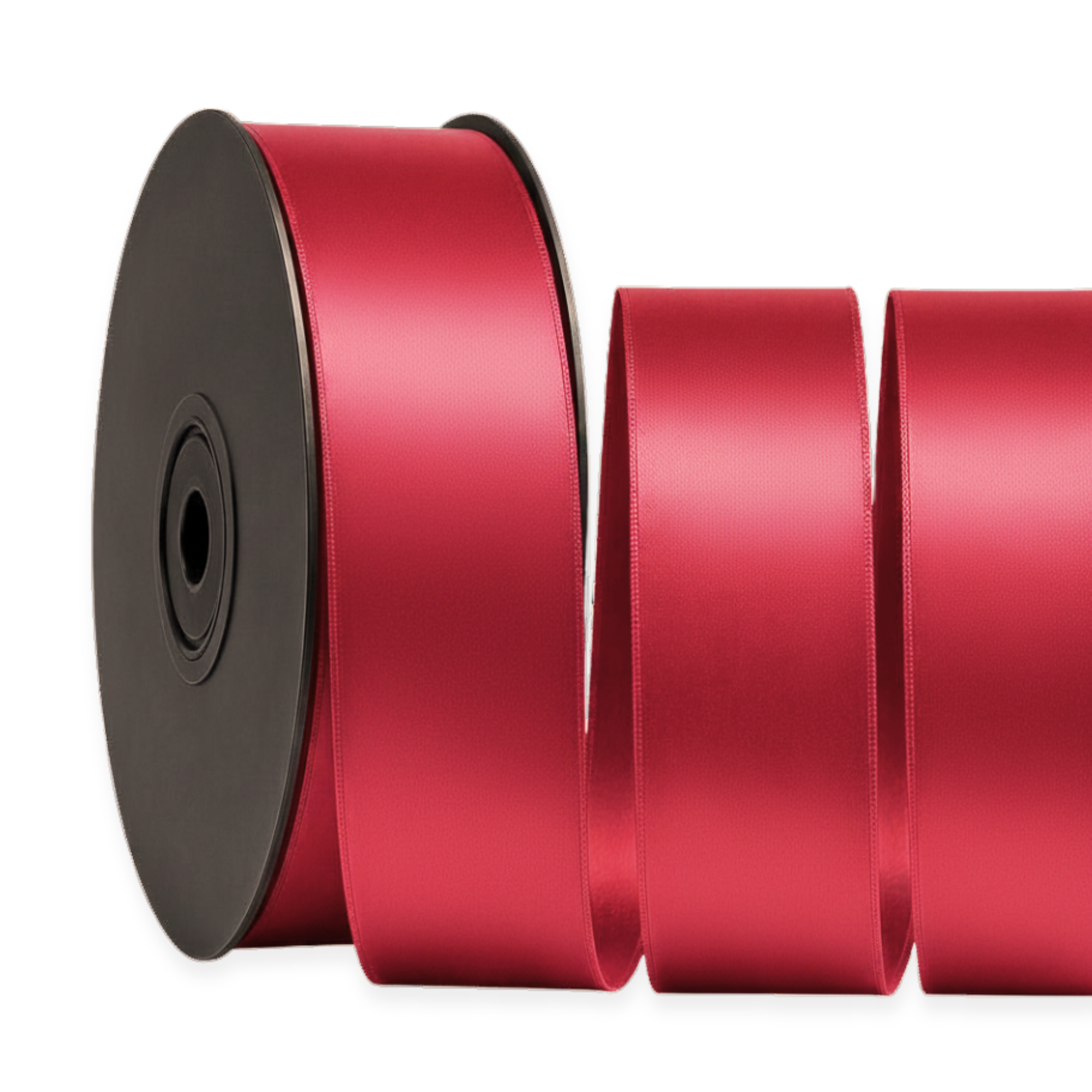 Deluxe dubbelzijdige satijnen lintrol 25 m | breedtes 3–63 mm