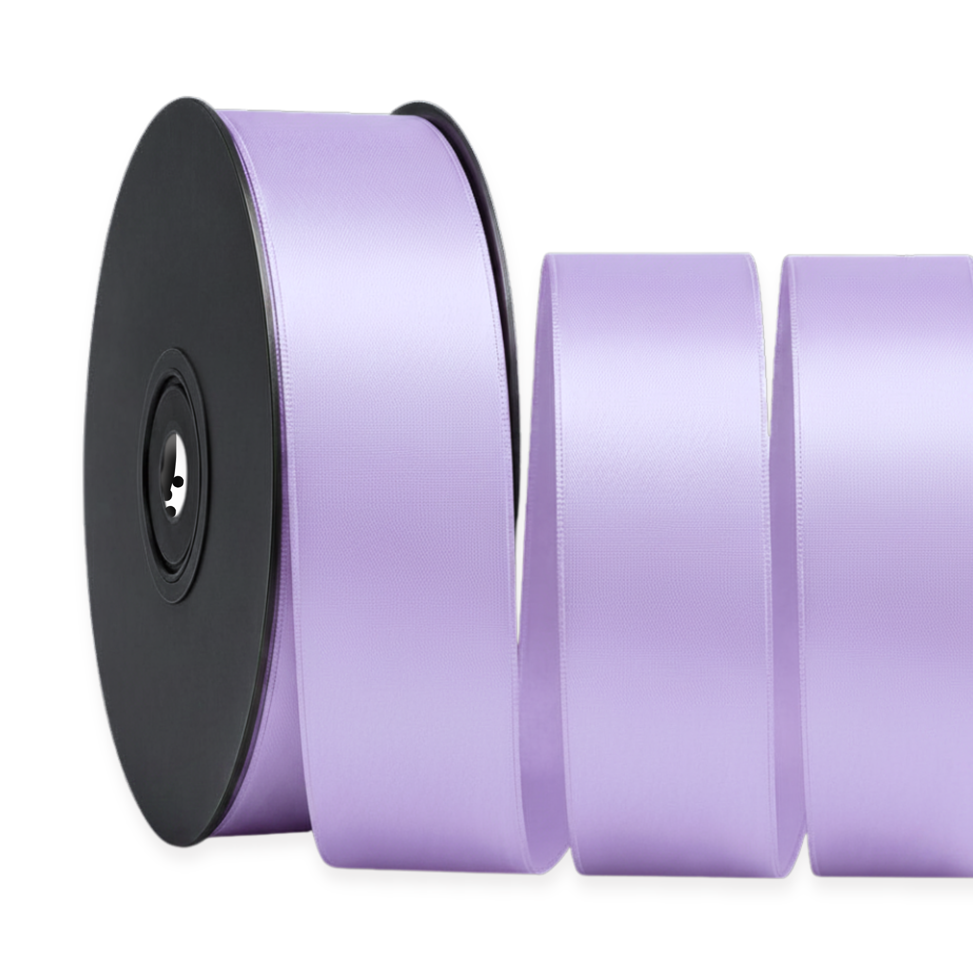 Deluxe dubbelzijdige satijnen lintrol 25 m | breedtes 3–63 mm