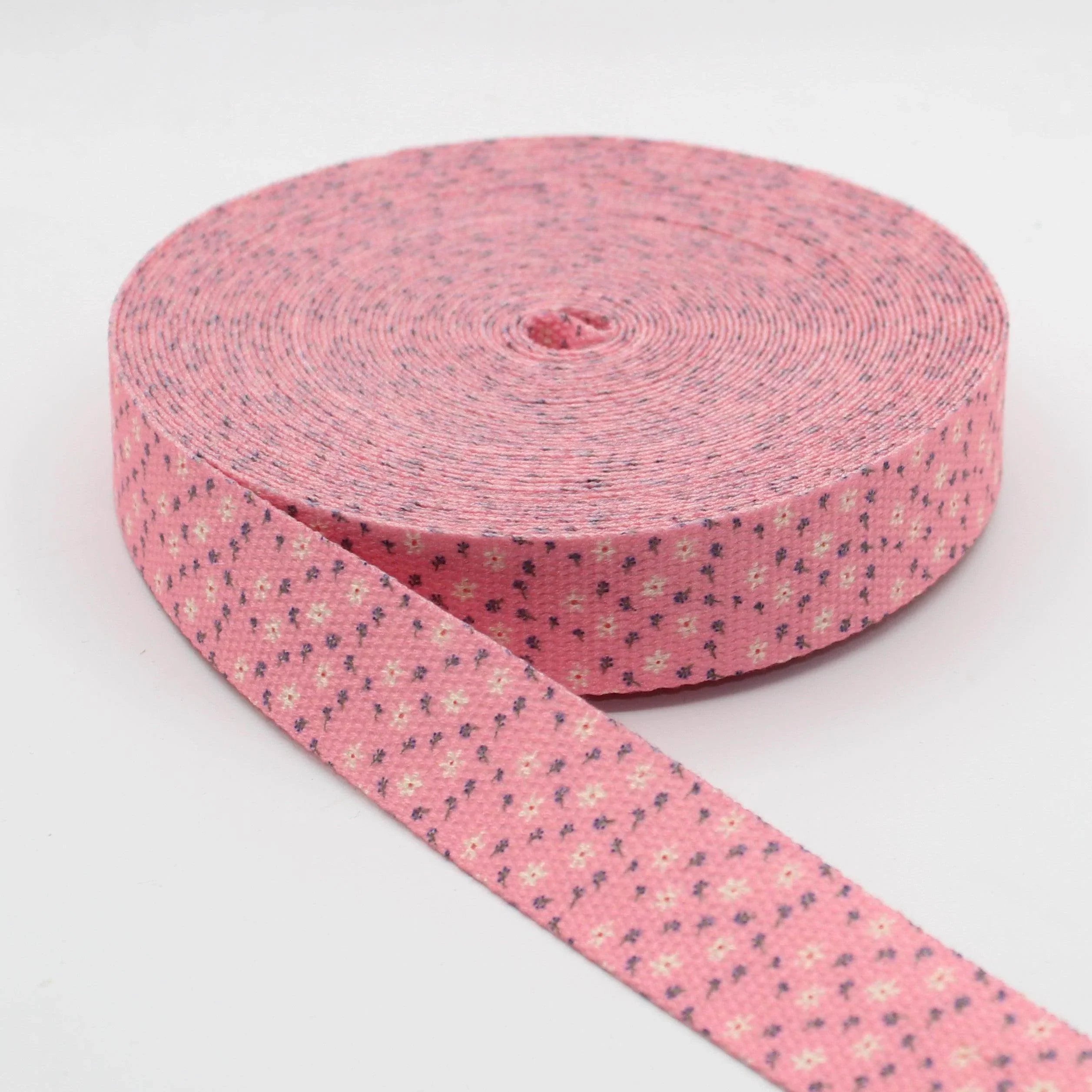 30mm Fancy Printed Cotton Webbing 5mt/10mt #RUB3520 - ACCESSOIRES LEDUC BV