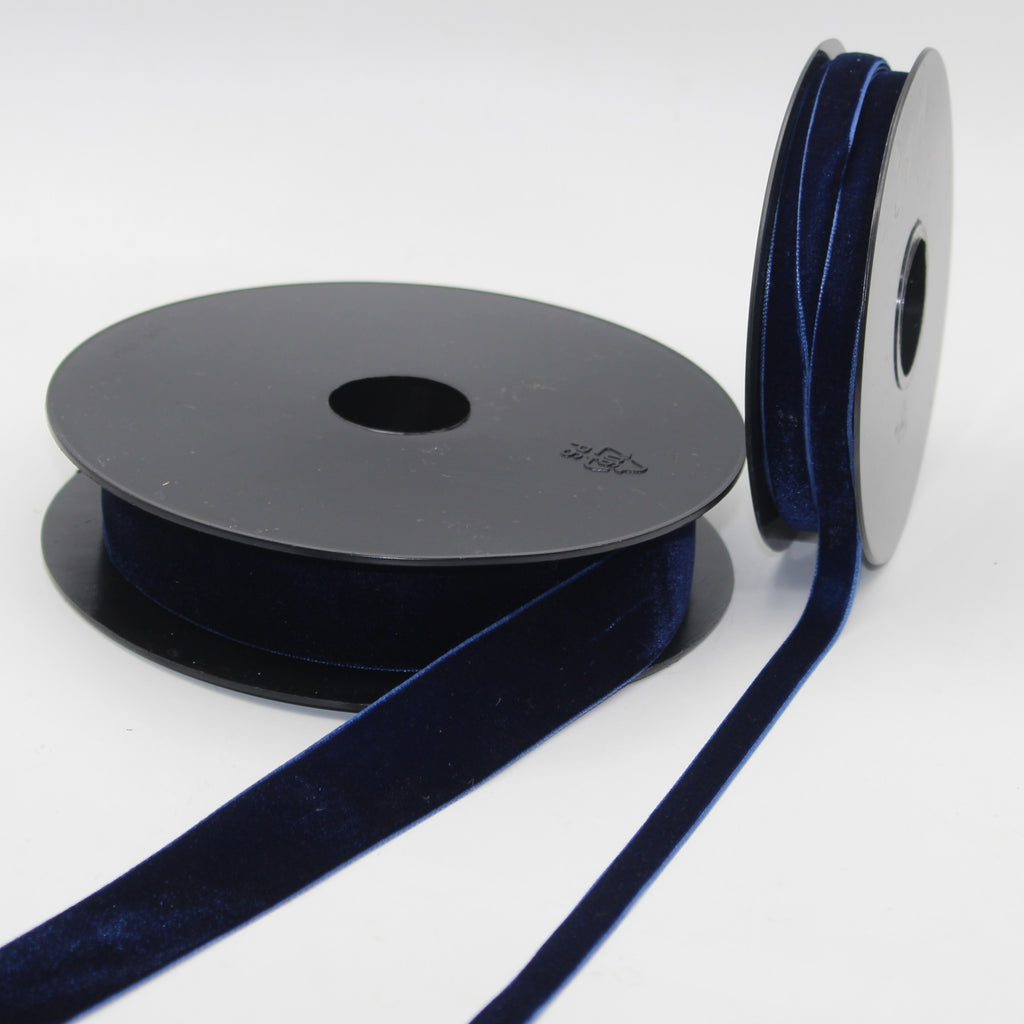 10 Meters Velvet Ribbon, size 10 or 25mm, 100% Polyester, High Quality #VEL1510