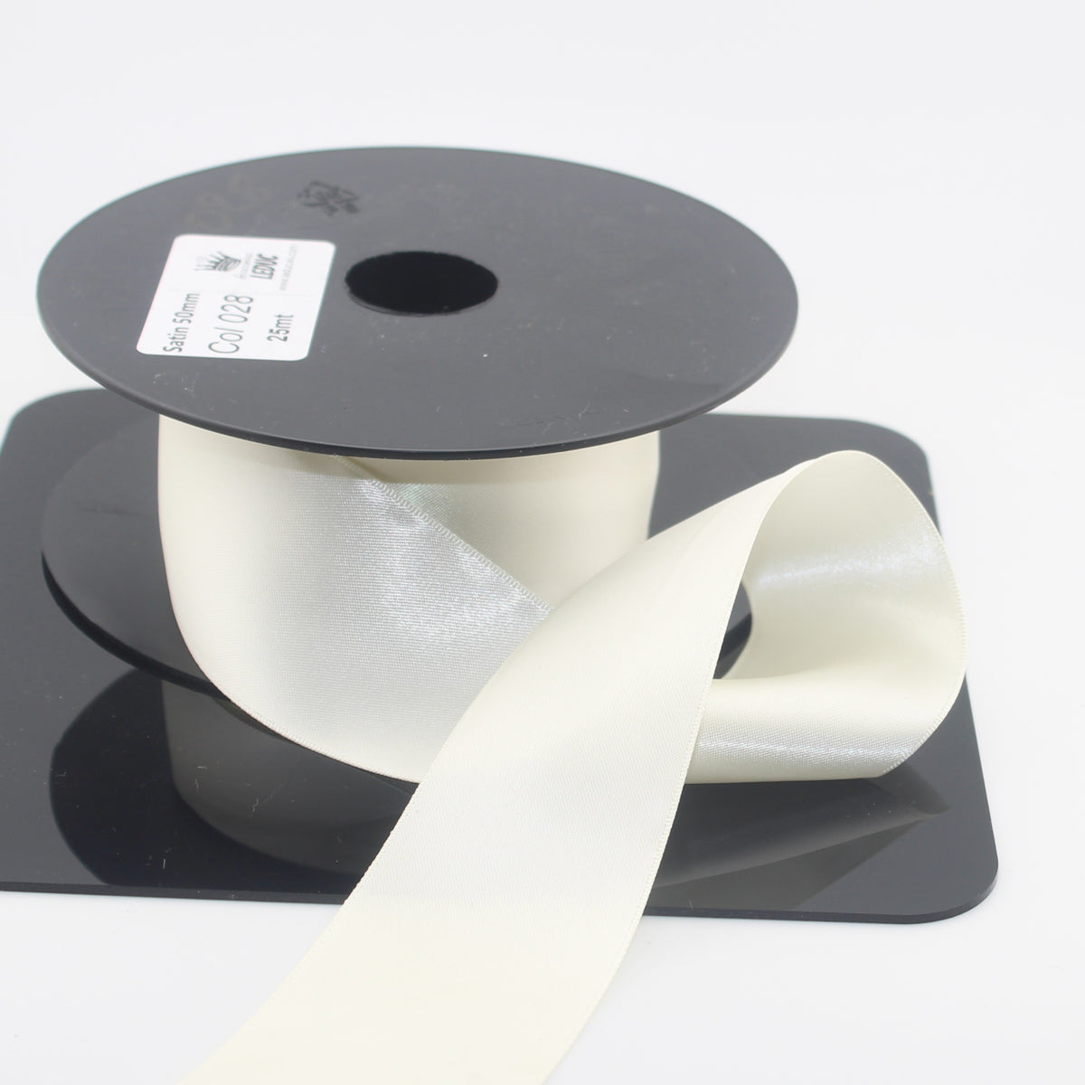 Deluxe Double Sided Satin 50mm or 63mm - 25 meters