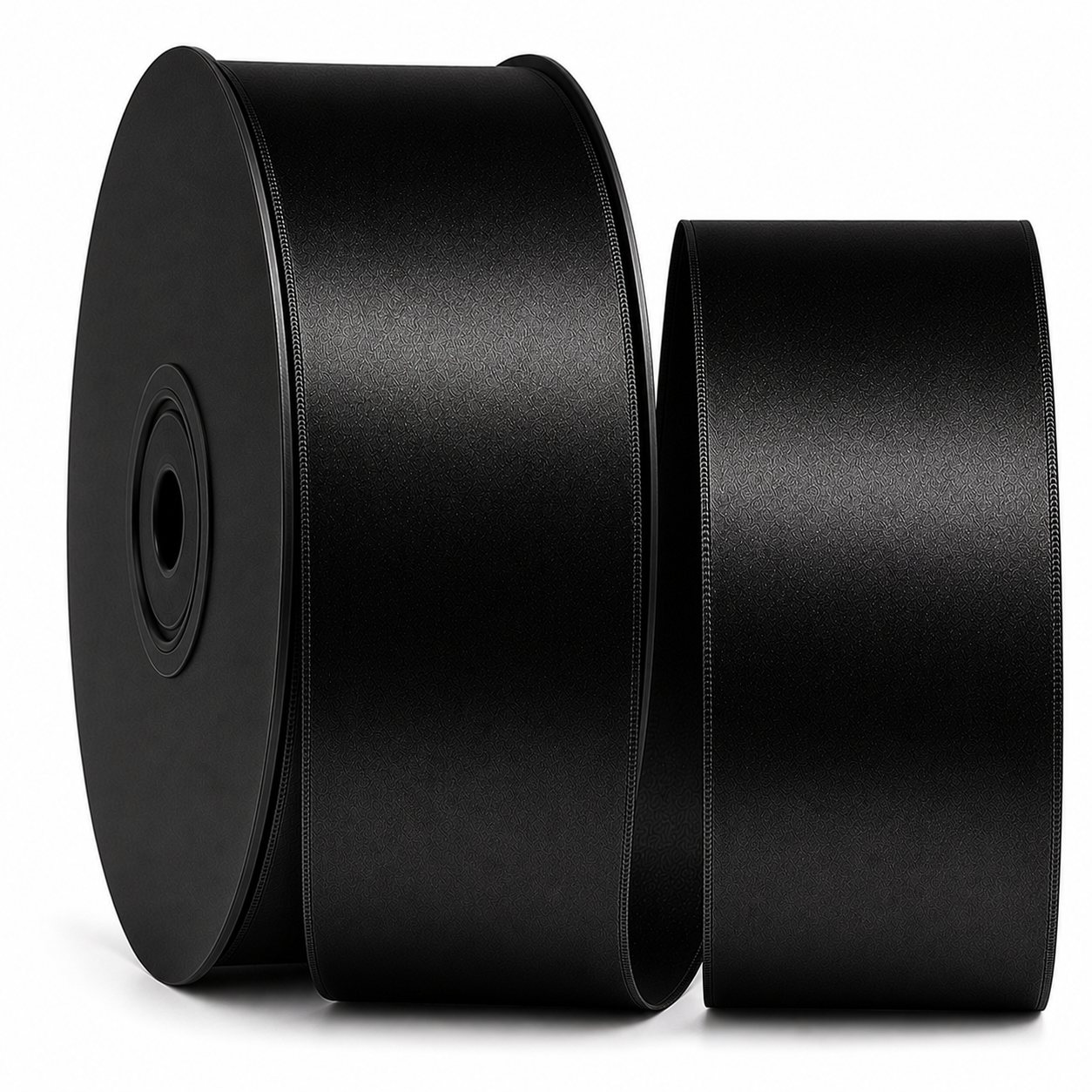 Deluxe Double-Sided Satin Ribbon Roll 25 m | Widths 3–63 mm
