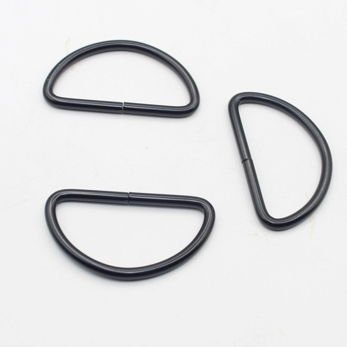 3 Buckles / Lobsters / D-Rings 30 / 40 or 50mm - Gold Silver Oldbrass Mat Black or Gunmetal - ACCESSOIRES LEDUC BV