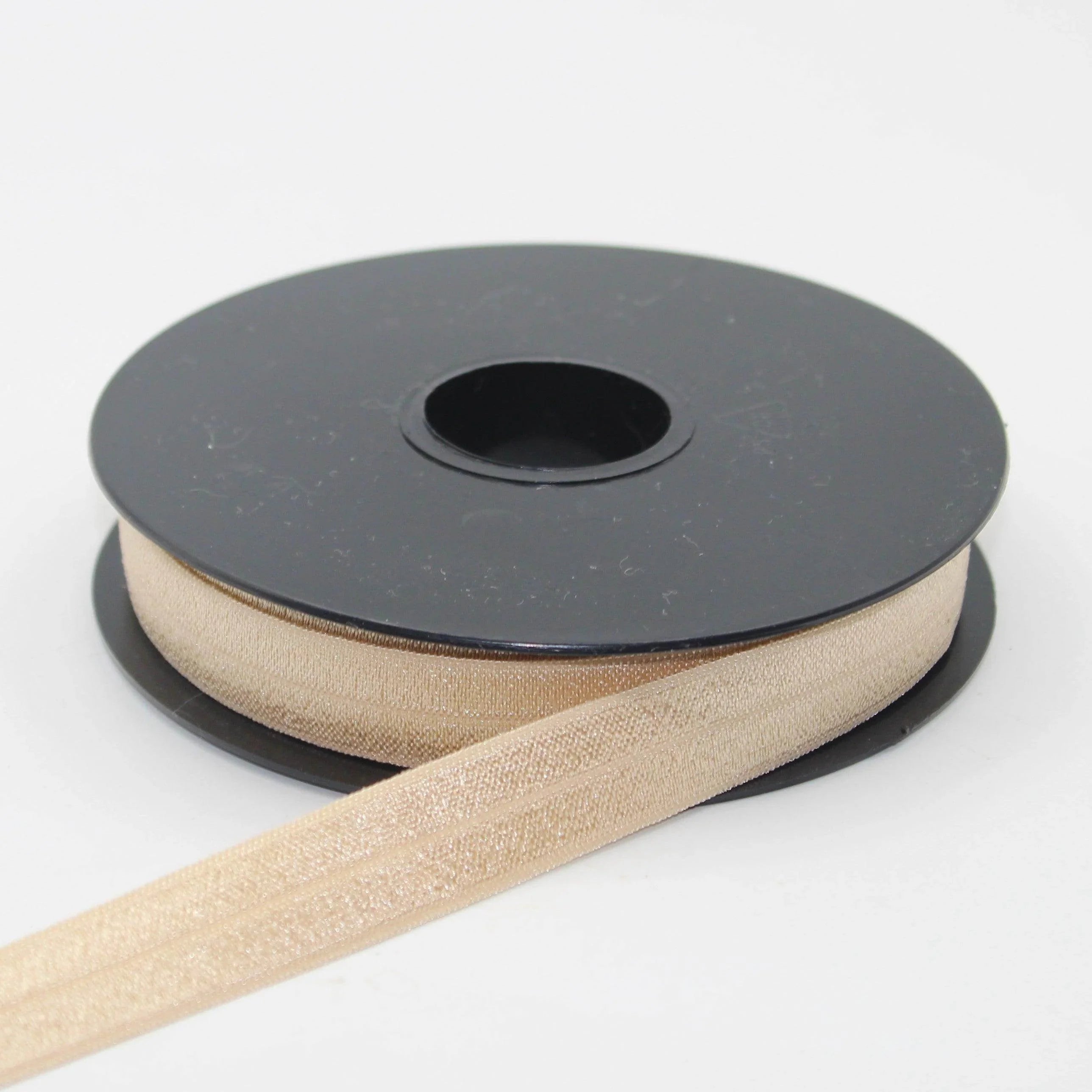 10 meters 17mm Prefolded Elastic Bias Binding Polyester Satin #ELA3610 - ACCESSOIRES LEDUC BV