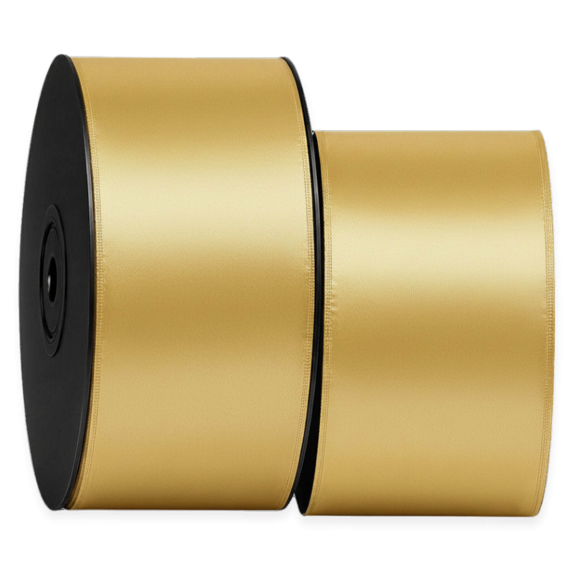 Deluxe dubbelzijdige satijnen lintrol 25 m | breedtes 3–63 mm