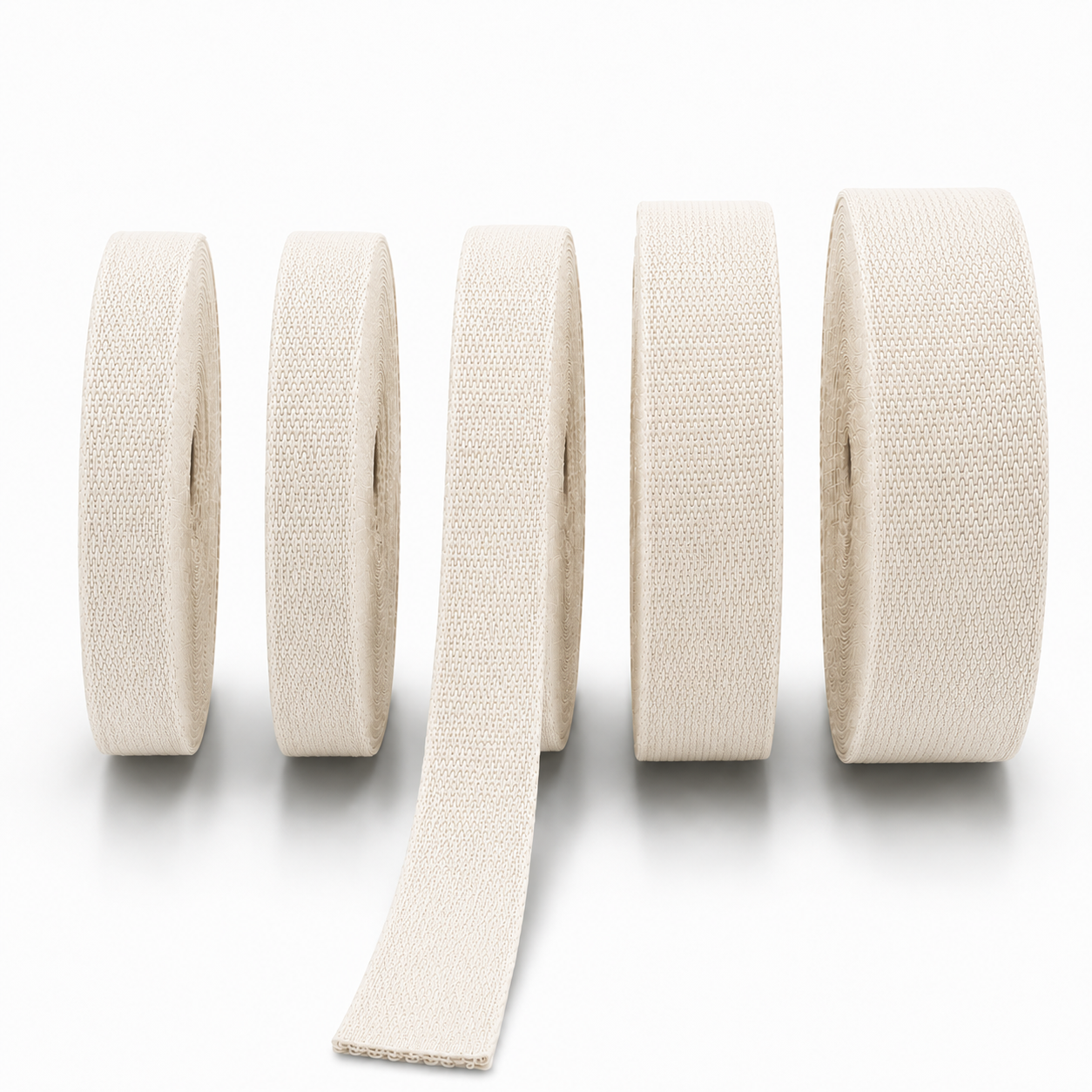 Baumwoll-Gurtband 20 mm–50 mm für Taschen, Gürtel & Nähprojekte