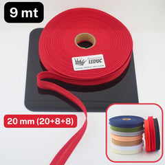 Polycotton Folded Bias Biding 20mm (20+8+8mm) - Rolls of 9 or 45 meters