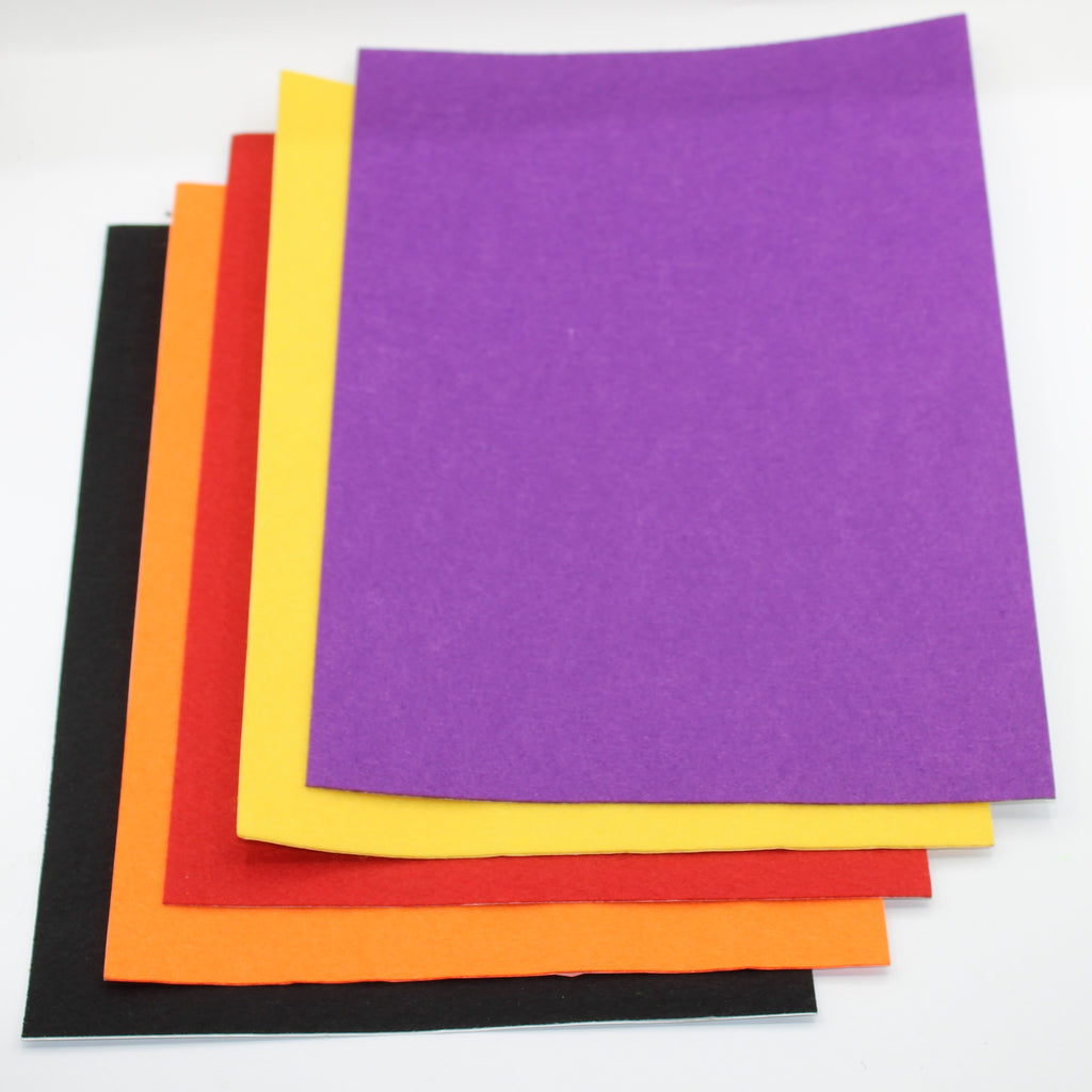 A4 Felt Sheets Self Adhesive - Pack of 5 pieces