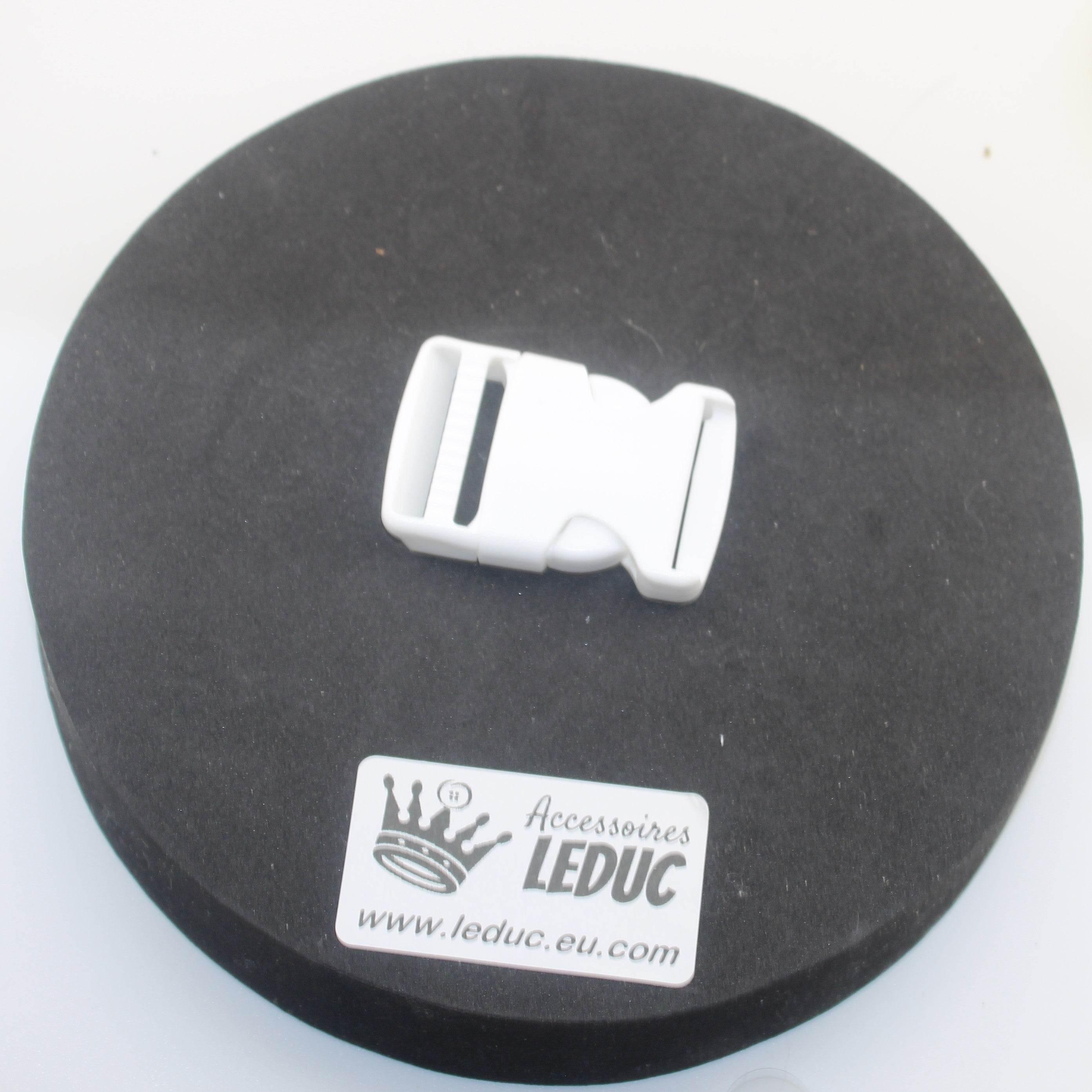 Coloured Buckle, fits size 30mm, available in Many Colours, in Sliding Loop or Clipsable Buckle versions - ACCESSOIRES LEDUC BV