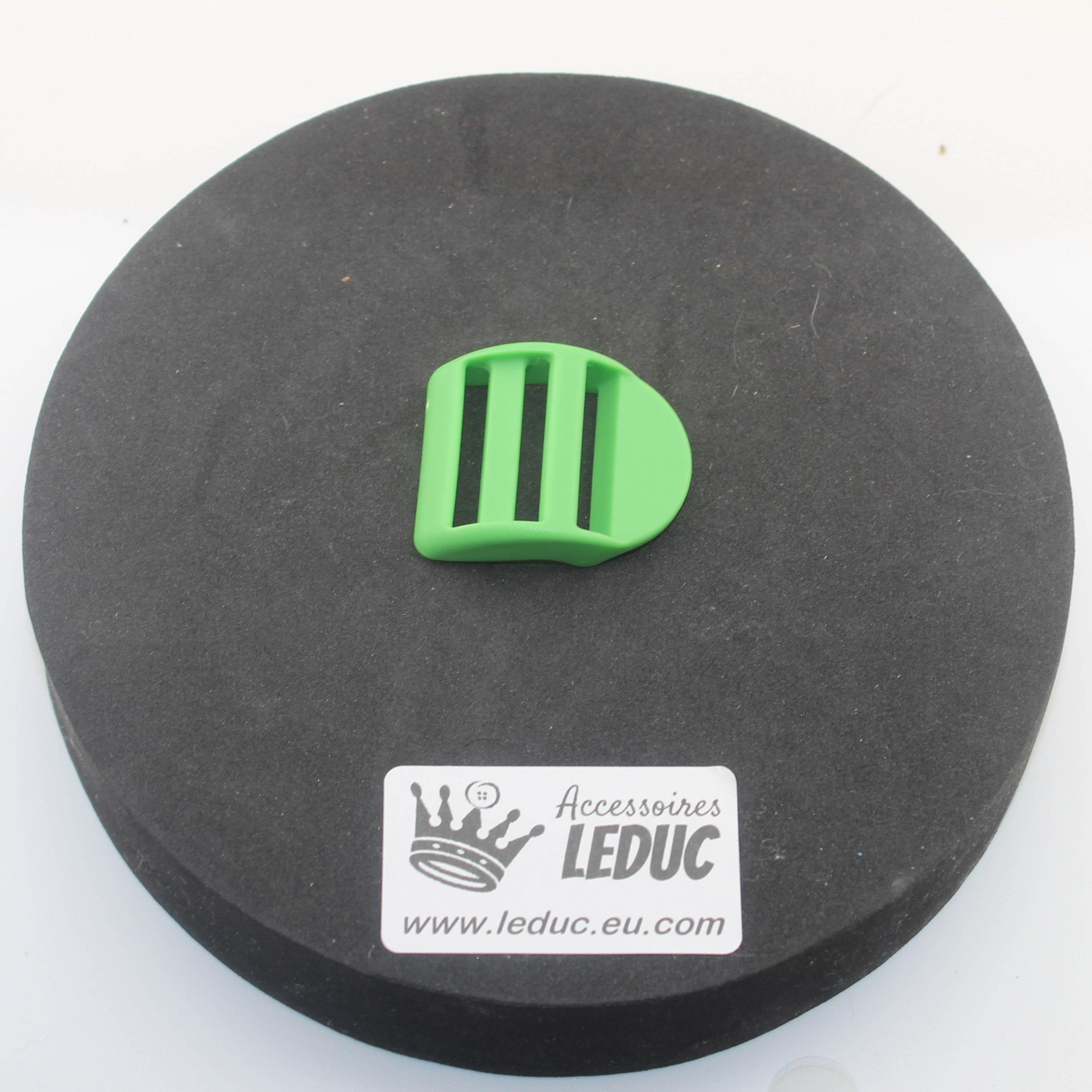 Coloured Buckle, fits size 30mm, available in Many Colours, in Sliding Loop or Clipsable Buckle versions - ACCESSOIRES LEDUC BV