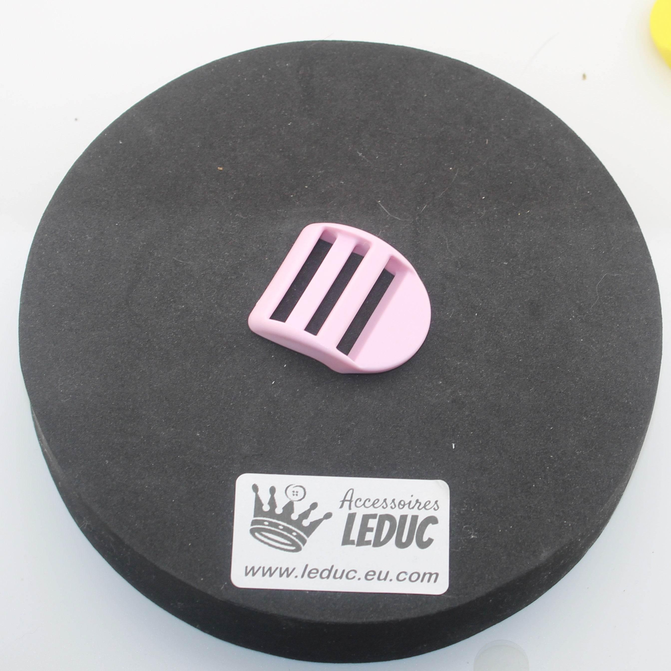 Coloured Buckle, fits size 30mm, available in Many Colours, in Sliding Loop or Clipsable Buckle versions - ACCESSOIRES LEDUC BV