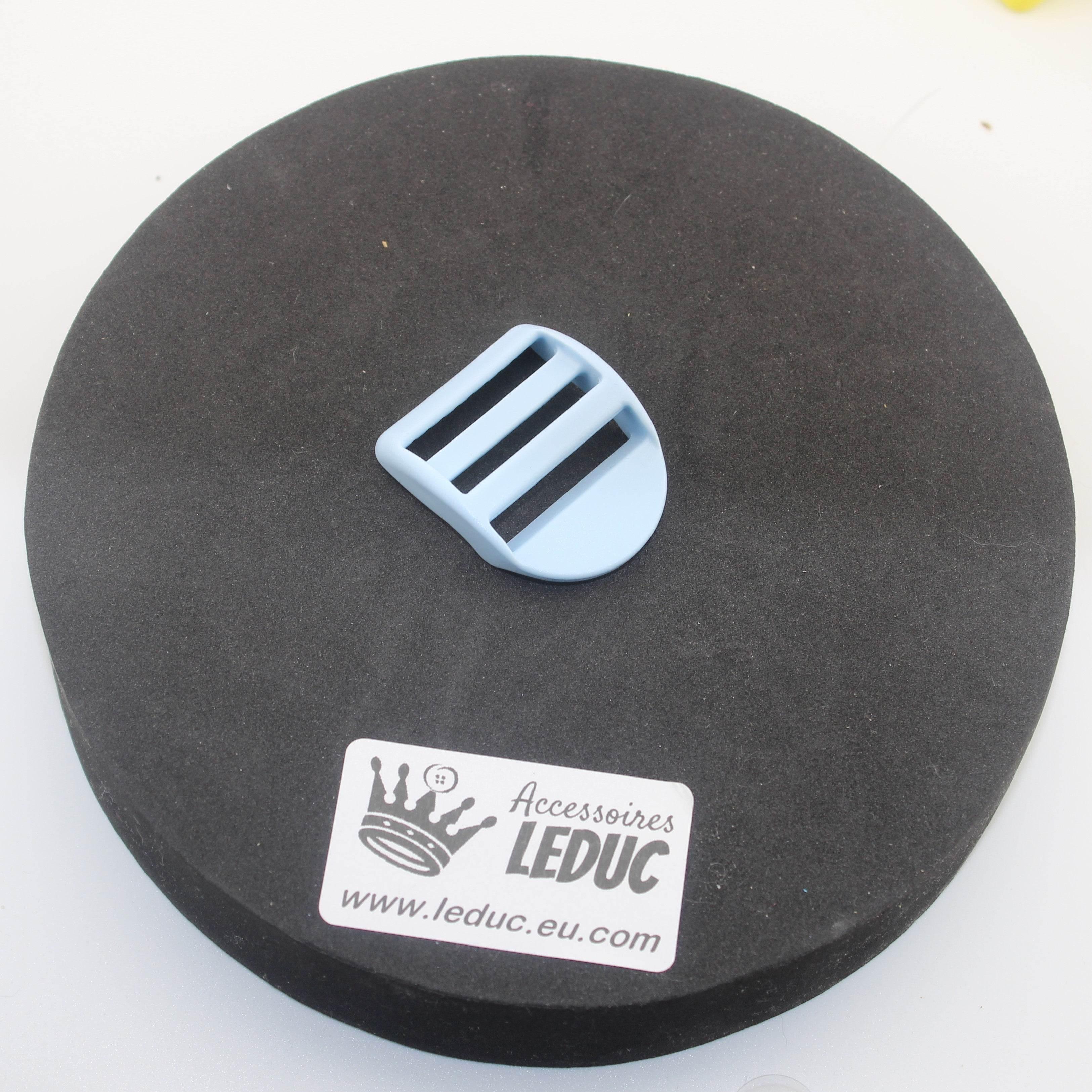 Coloured Buckle, fits size 30mm, available in Many Colours, in Sliding Loop or Clipsable Buckle versions - ACCESSOIRES LEDUC BV