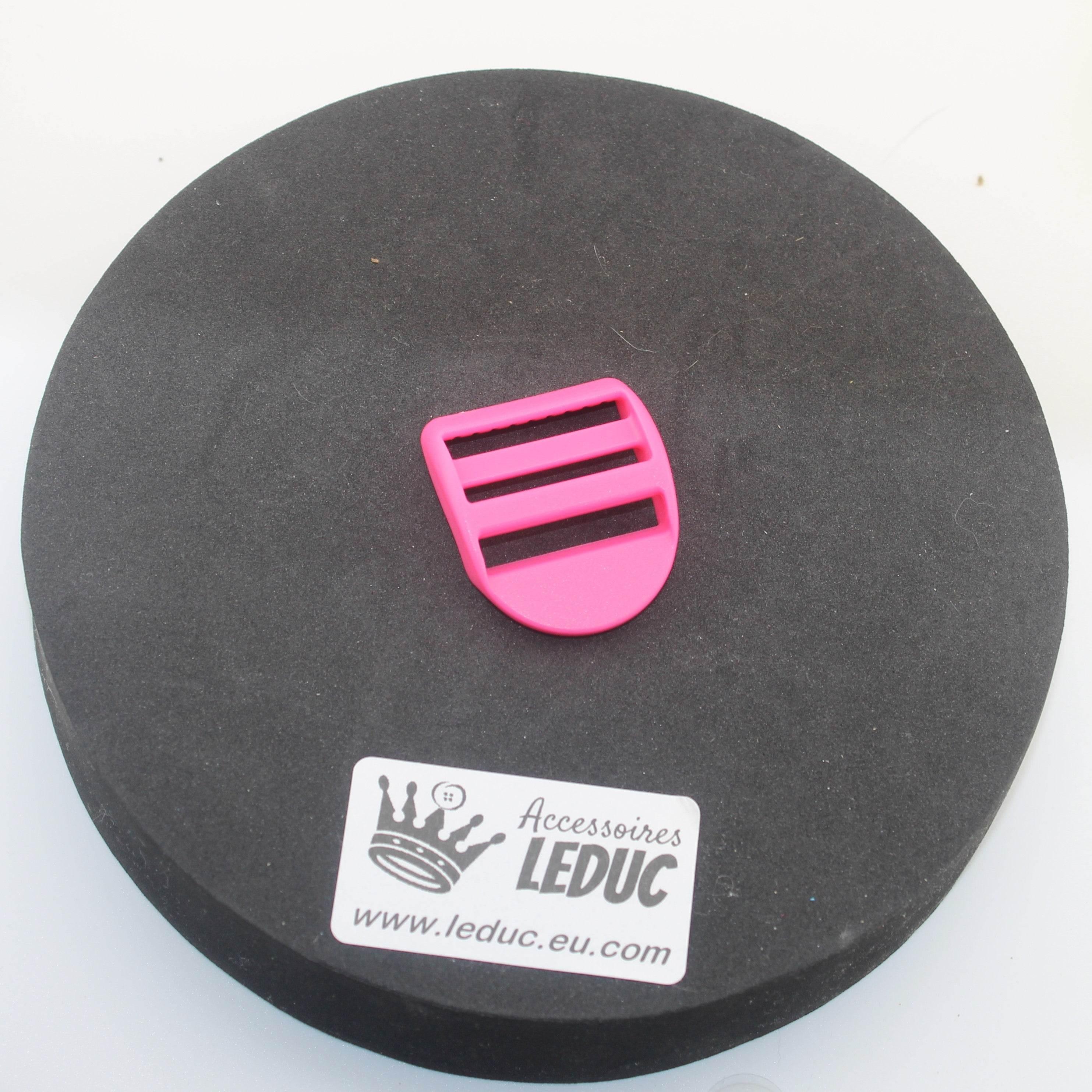 Coloured Buckle, fits size 30mm, available in Many Colours, in Sliding Loop or Clipsable Buckle versions - ACCESSOIRES LEDUC BV