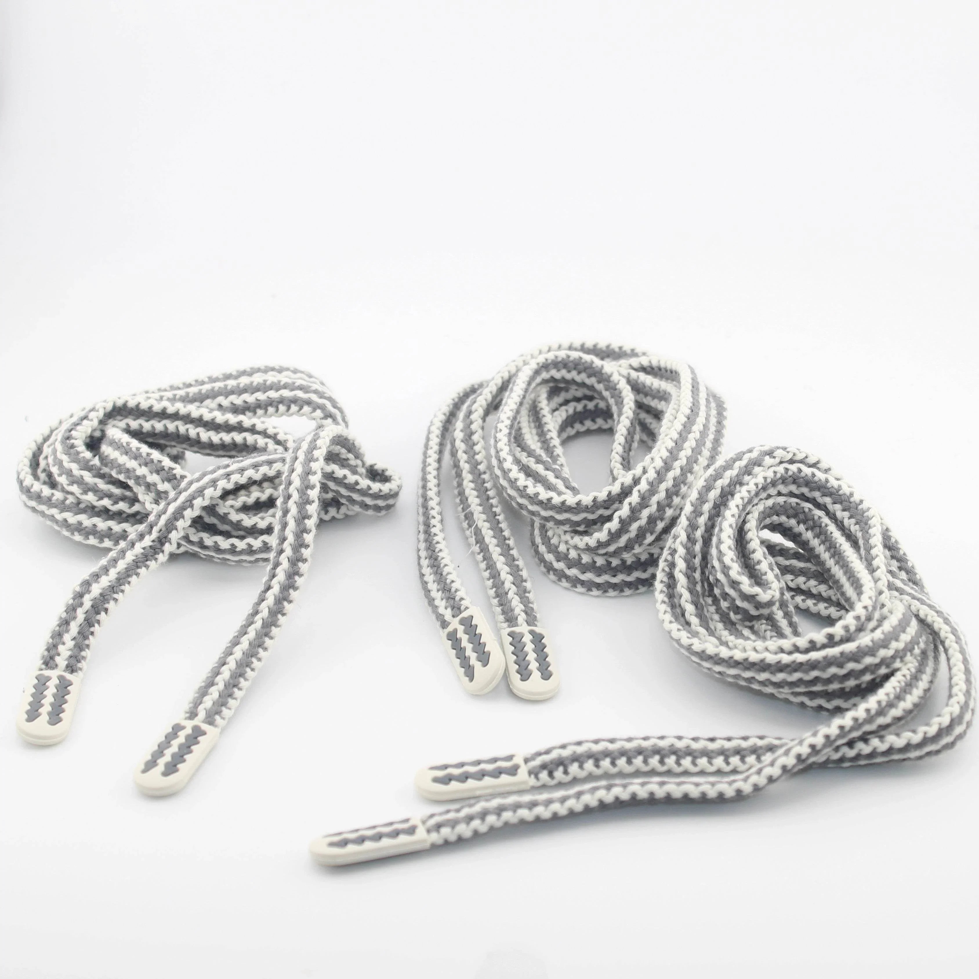 1 piece, 130cm / Ø12MM / Sweater / Trousers Zig Zag Motives Cord with Cord Ends #COR4003 - ACCESSOIRES LEDUC BV