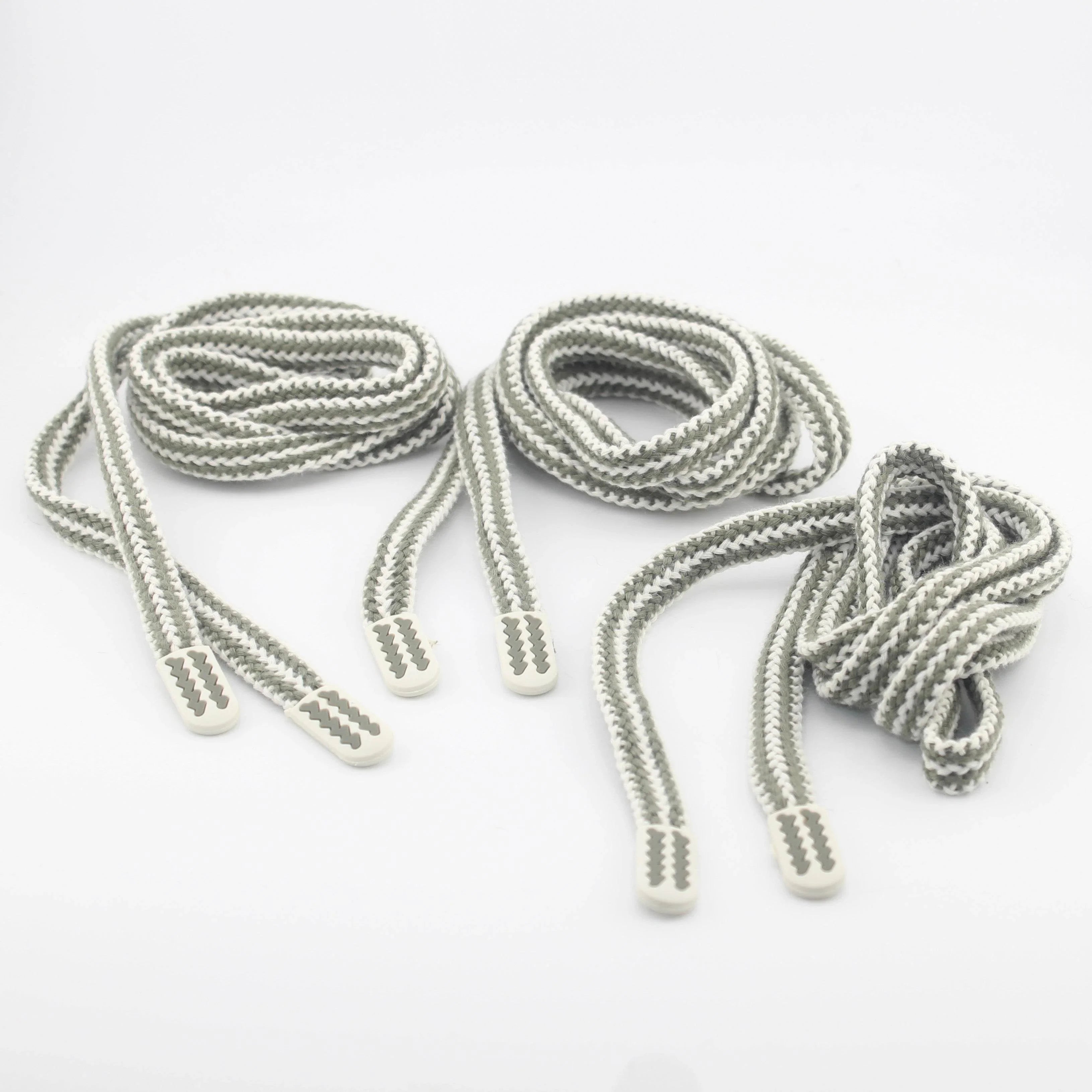 1 piece, 130cm / Ø12MM / Sweater / Trousers Zig Zag Motives Cord with Cord Ends #COR4003 - ACCESSOIRES LEDUC BV