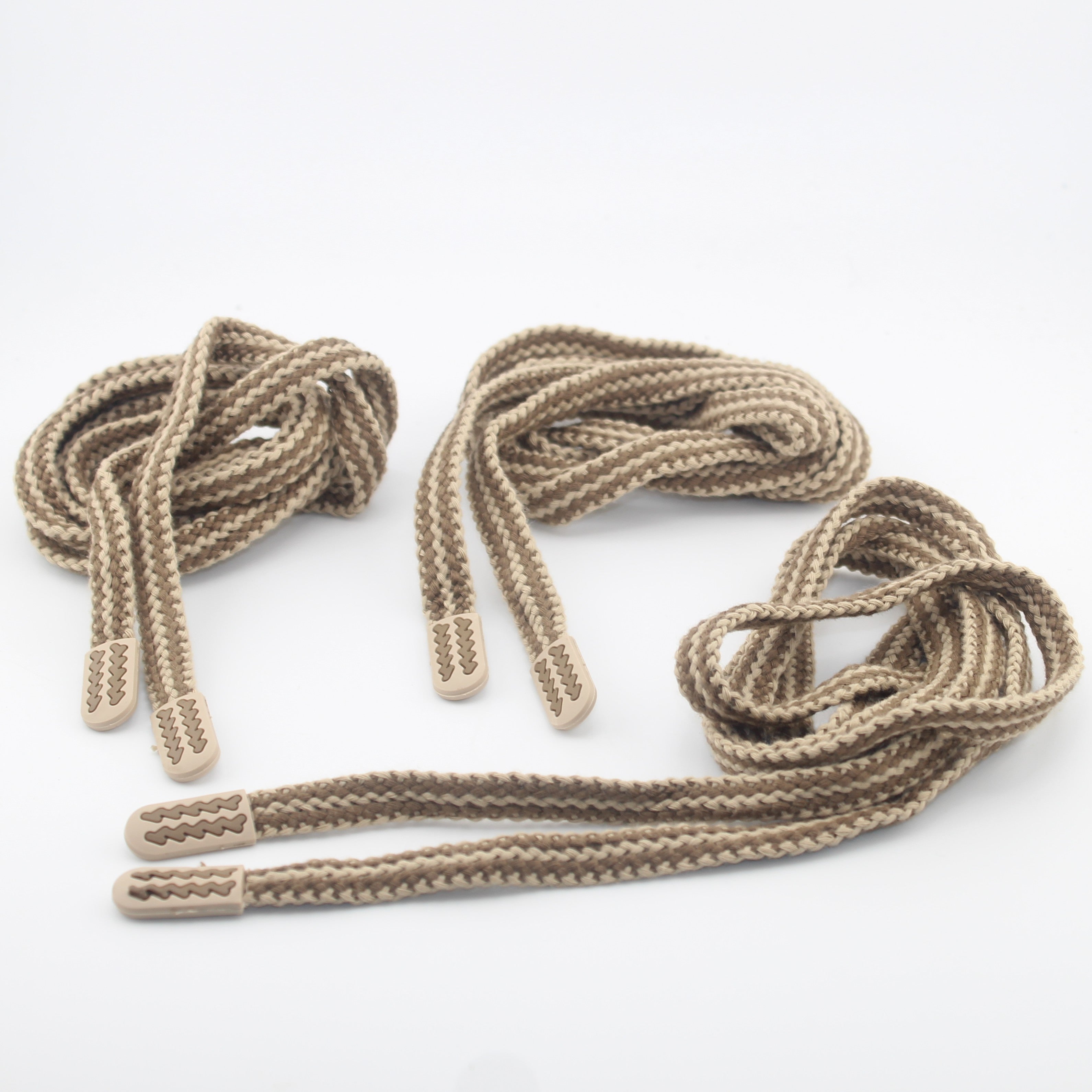 1 piece, 130cm / Ø12MM / Sweater / Trousers Zig Zag Motives Cord with Cord Ends #COR4003