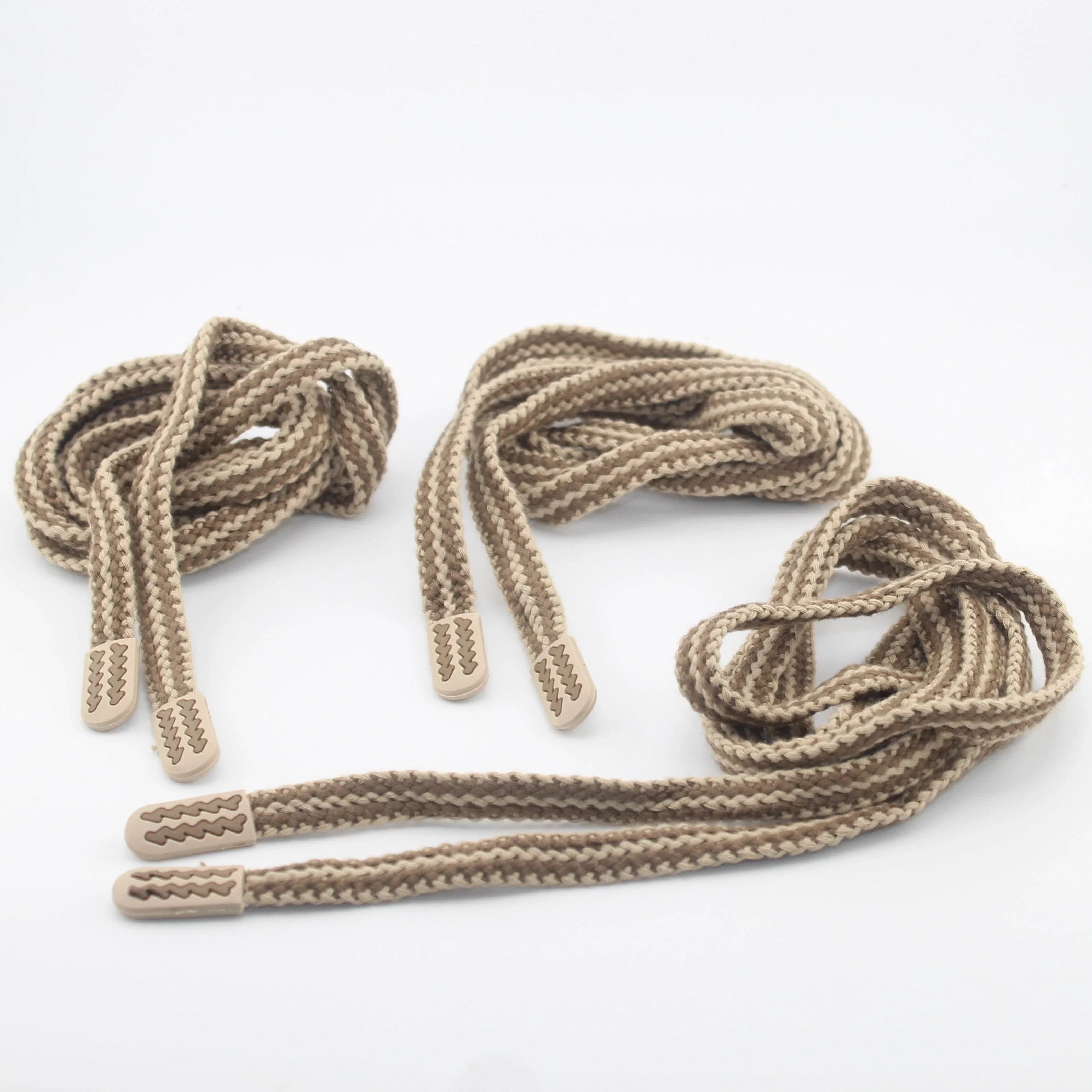 1 piece, 130cm / Ø12MM / Sweater / Trousers Zig Zag Motives Cord with Cord Ends #COR4003 - ACCESSOIRES LEDUC BV