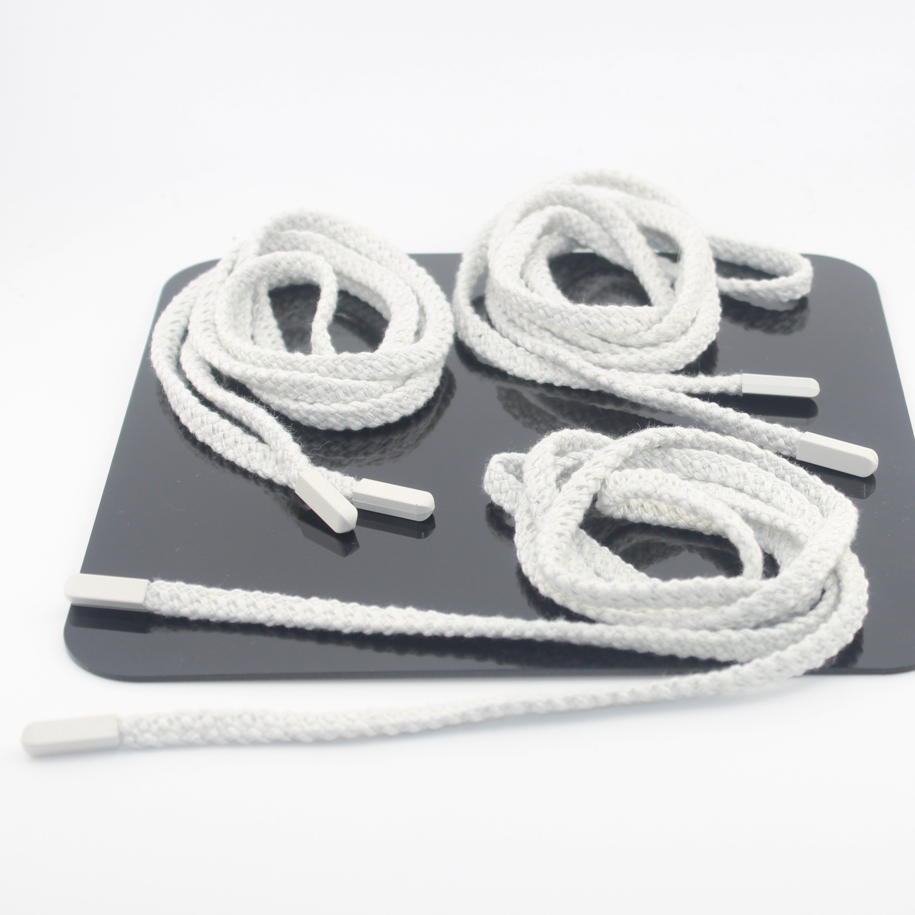 1 piece, 130cm / Ø7MM / Sweater / Trousers Cotton Cord with Cord Ends #COR4004