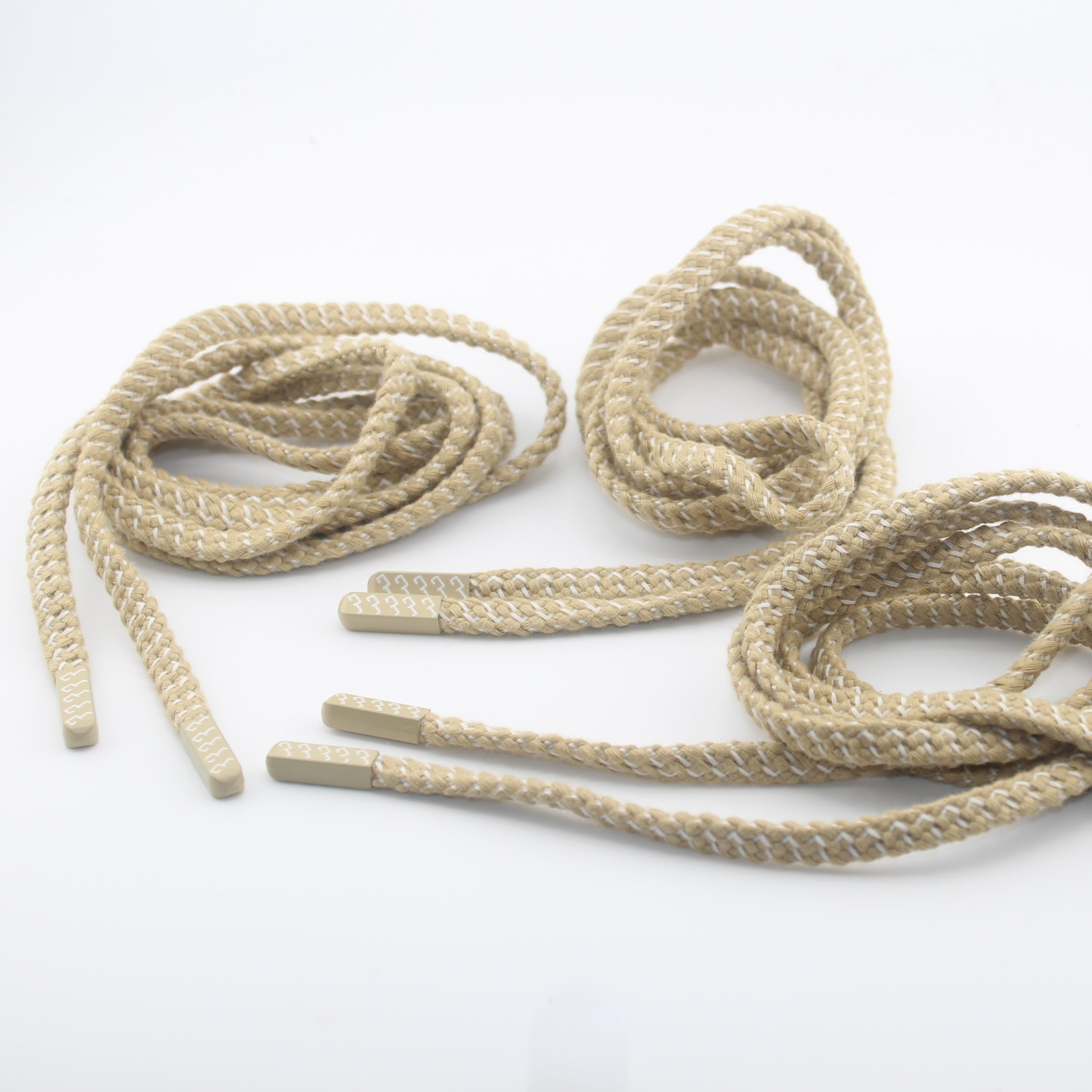 1 piece, 130cm / Ø7MM / Sweater / Trousers Cotton Cord with Cord Ends #COR4004