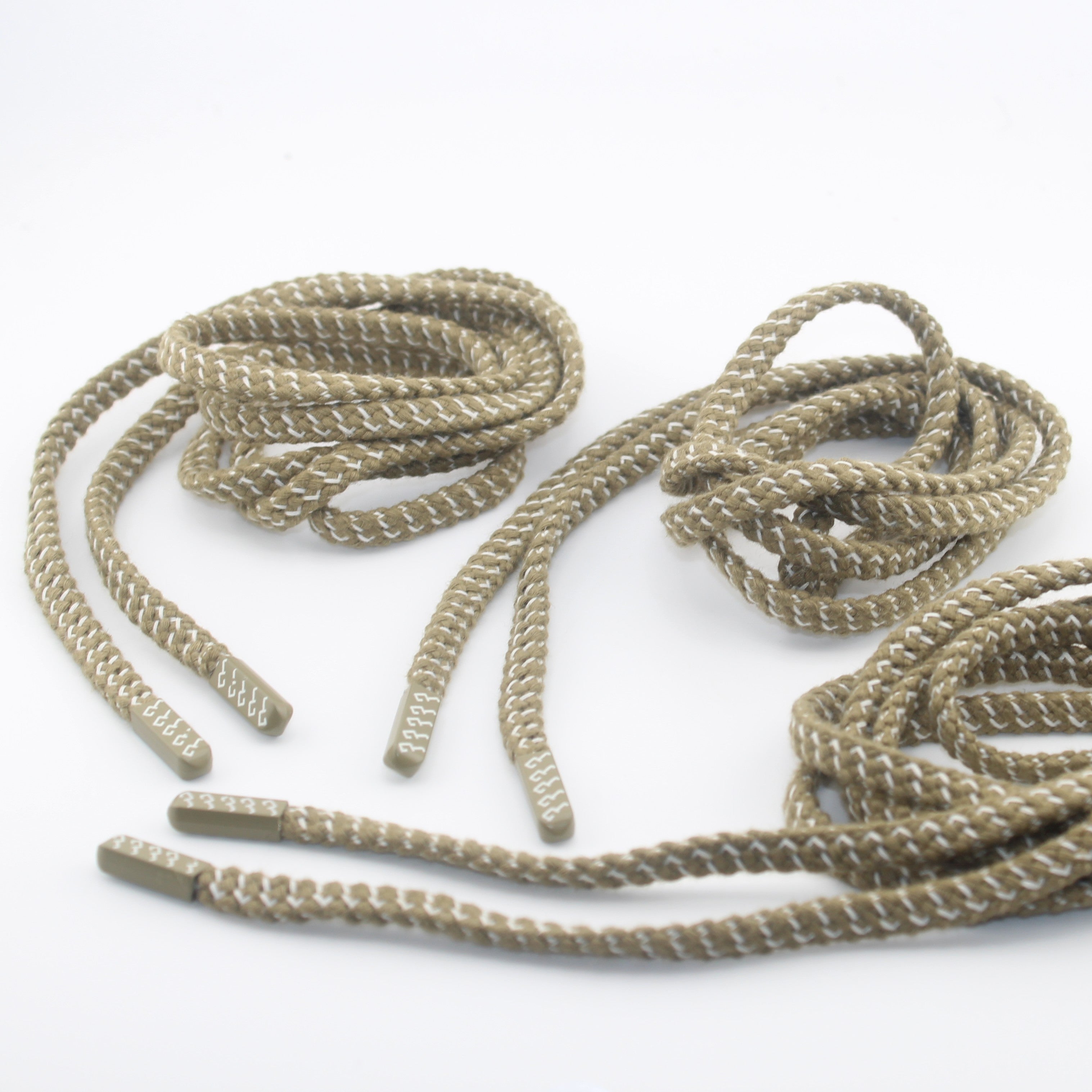 1 piece, 130cm / Ø7MM / Sweater / Trousers Cotton Cord with Cord Ends #COR4004