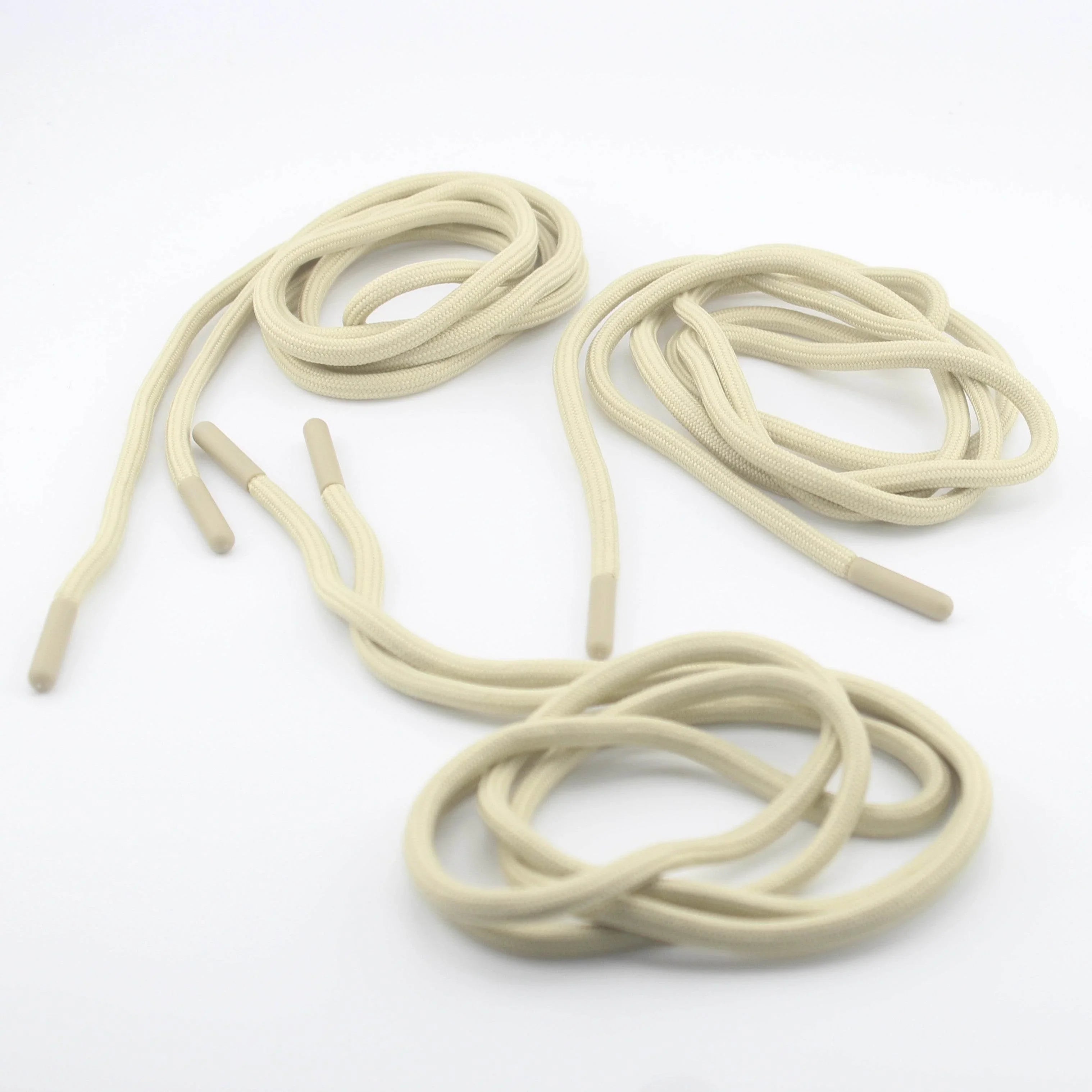 1 piece, 130cm / Ø5MM / Sweater / Trousers Plain Cord with Plastic Cord Ends #COR4008 - ACCESSOIRES LEDUC BV