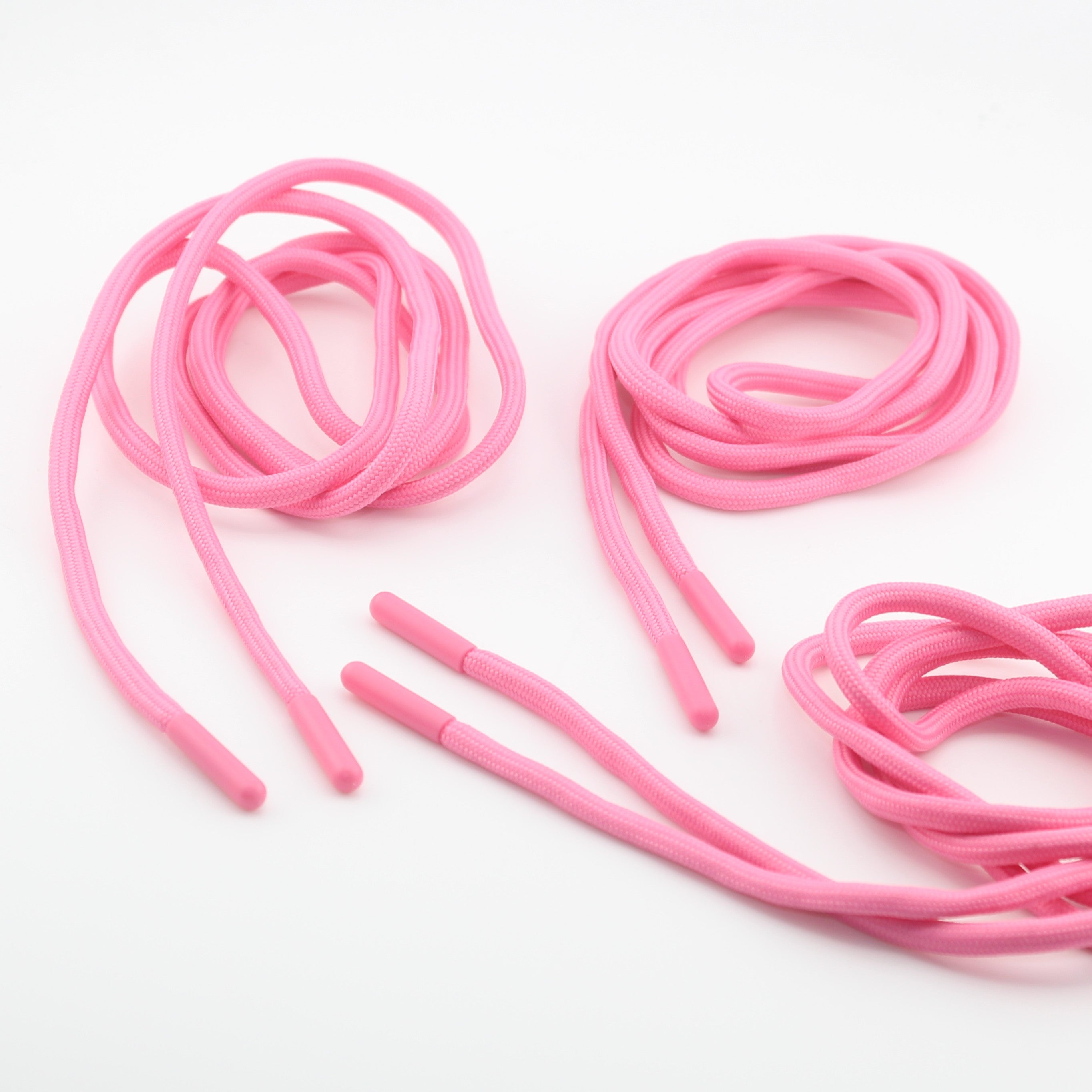 1 piece, 130cm / Ø5MM / Sweater / Trousers Plain Cord with Plastic Cord Ends #COR4008