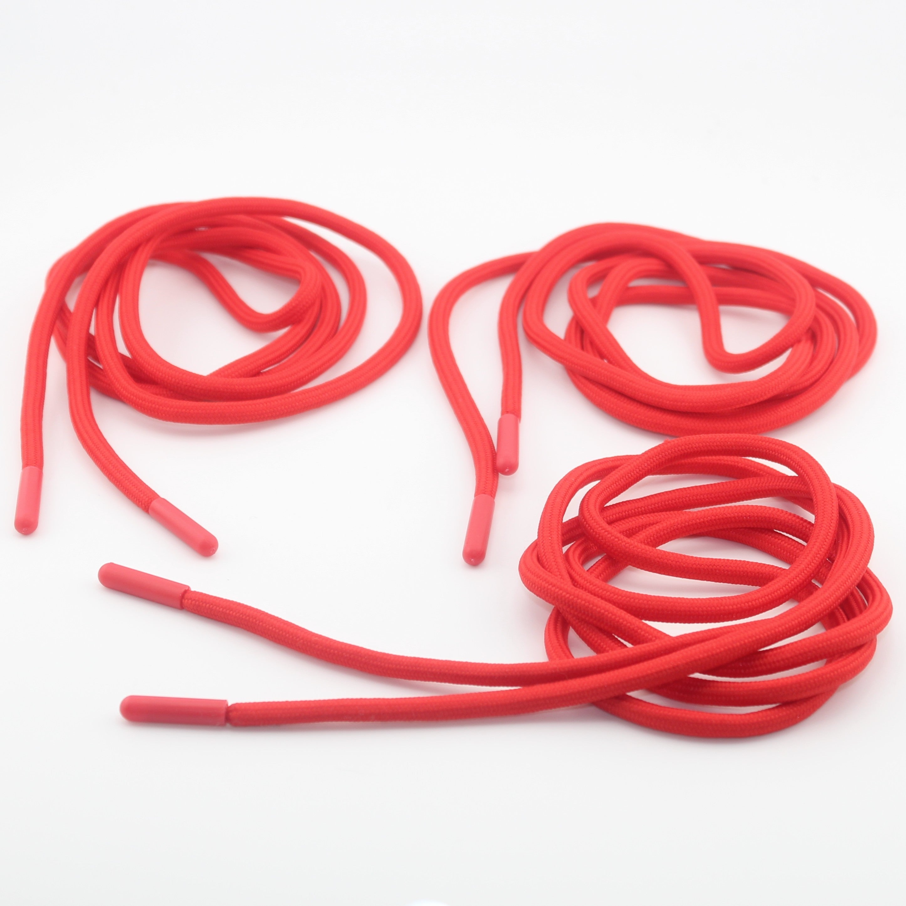 1 piece, 130cm / Ø5MM / Sweater / Trousers Plain Cord with Plastic Cord Ends #COR4008