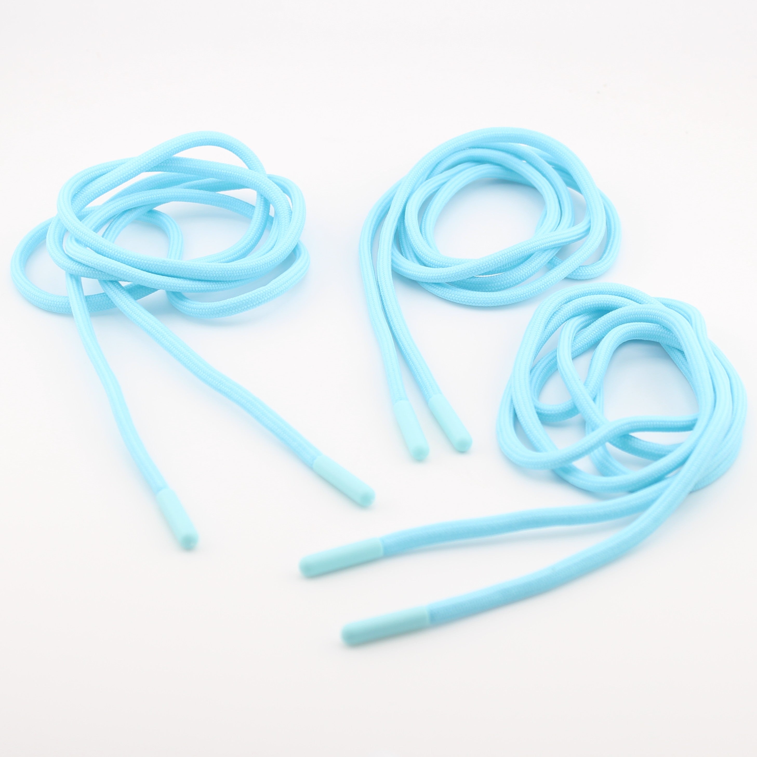 1 piece, 130cm / Ø5MM / Sweater / Trousers Plain Cord with Plastic Cord Ends #COR4008