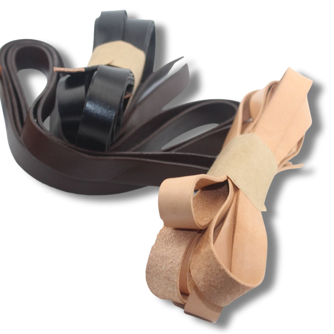 2 meters Real Leather Ribbon, 2mm Thick, available in 3mm, 6mm, 10mm or 15mm