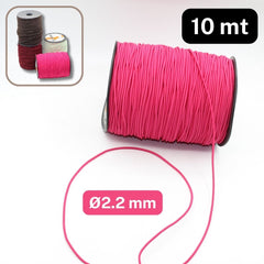 10 meters 2.2mm Elastic Cord in Colour