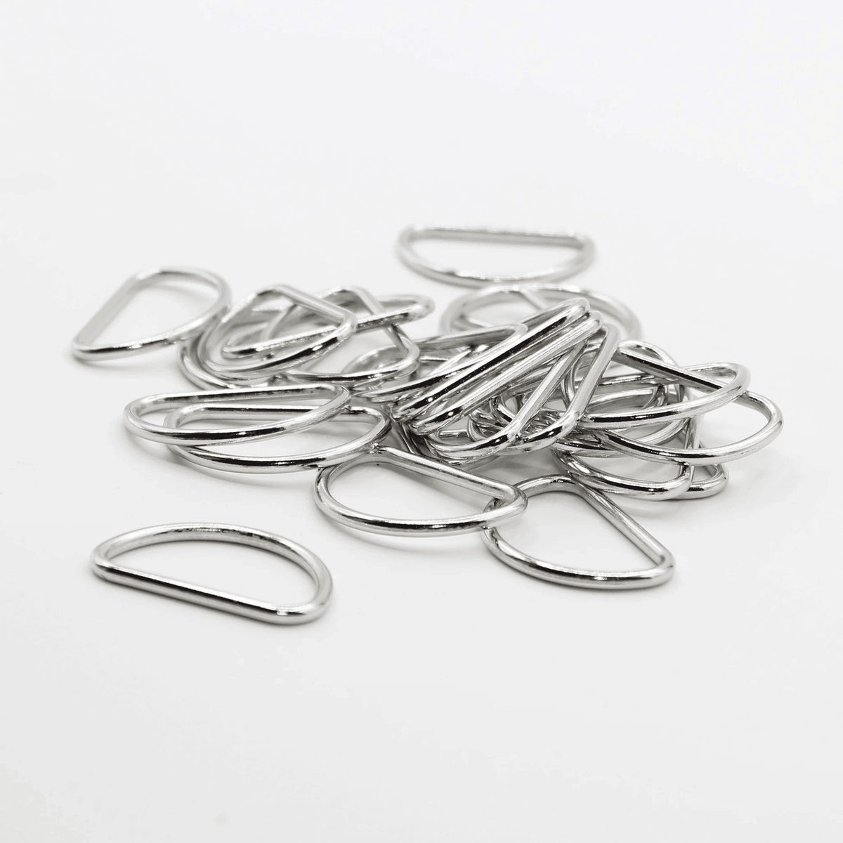 20 x D Ring Buckles #BME2509 - ACCESSOIRES LEDUC BV