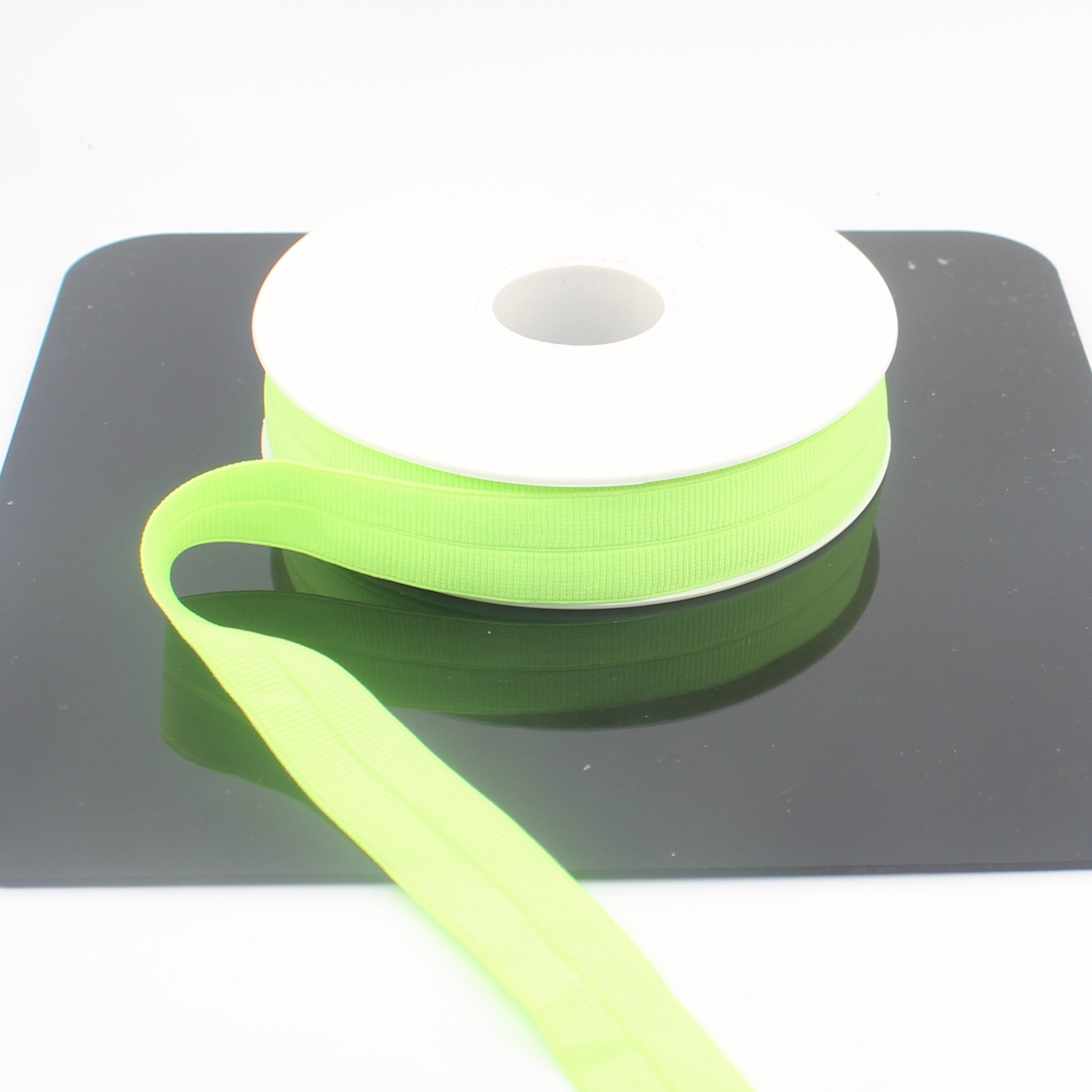 10mt Soft Elastic Gros Grain Prefolded Bias in Polyester 20mm #ELA3617