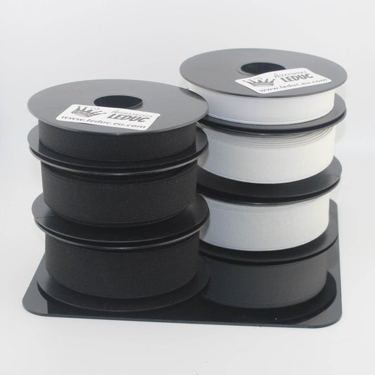 5 meters Super Strong Elastic - High Tension - Black or White available in sizes 20mm 25mm or 30mm #ELCOT