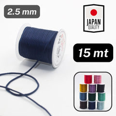 Roll of 15 meters Extra Strong Cord 2.5mm Japanese Quality