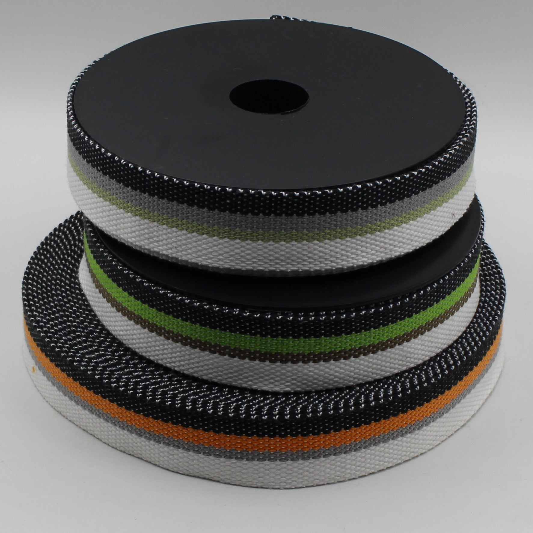 5 meters White + 3 colours Webbing 30mm #RUB1997