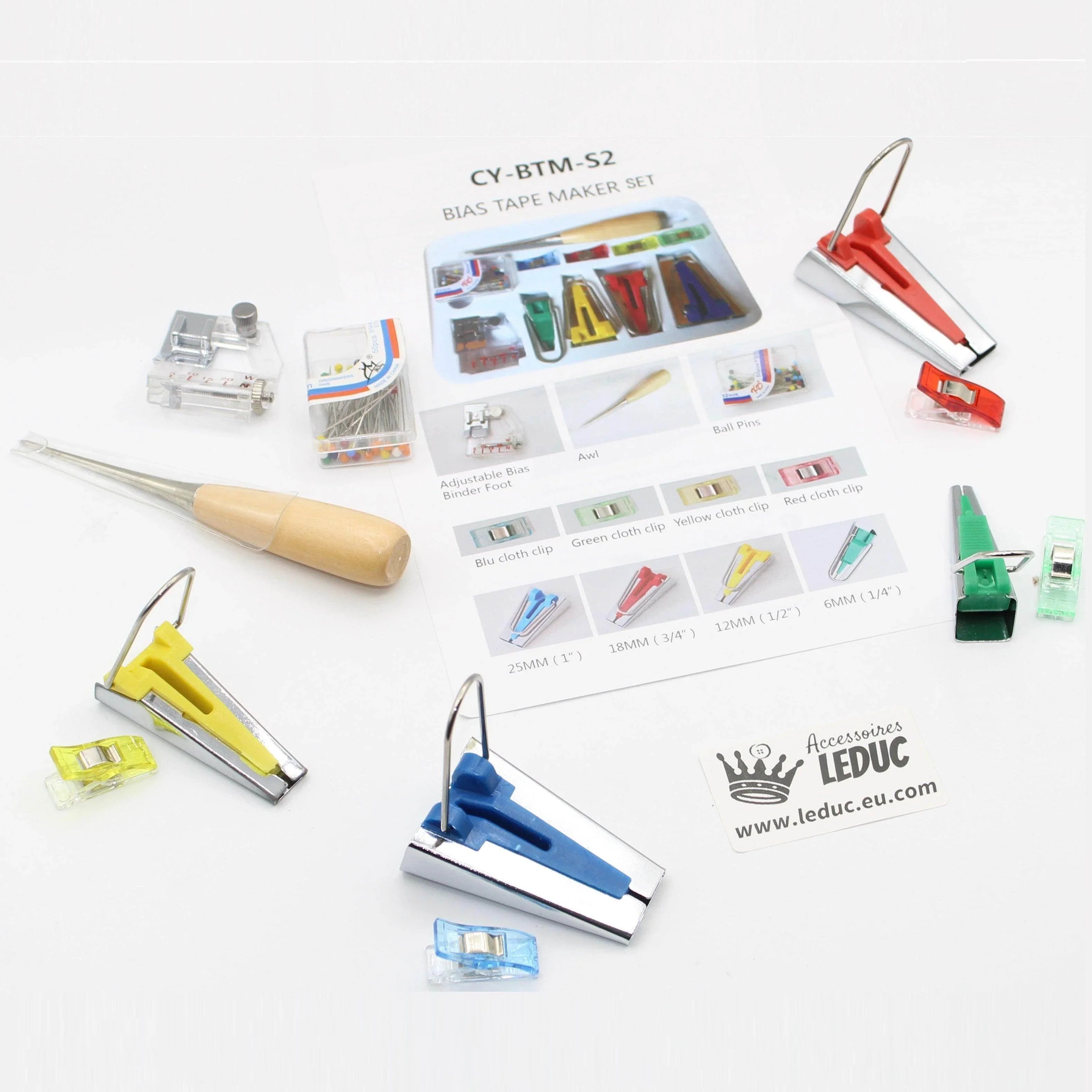 Bias Making Sets of Tools - ACCESSOIRES LEDUC BV