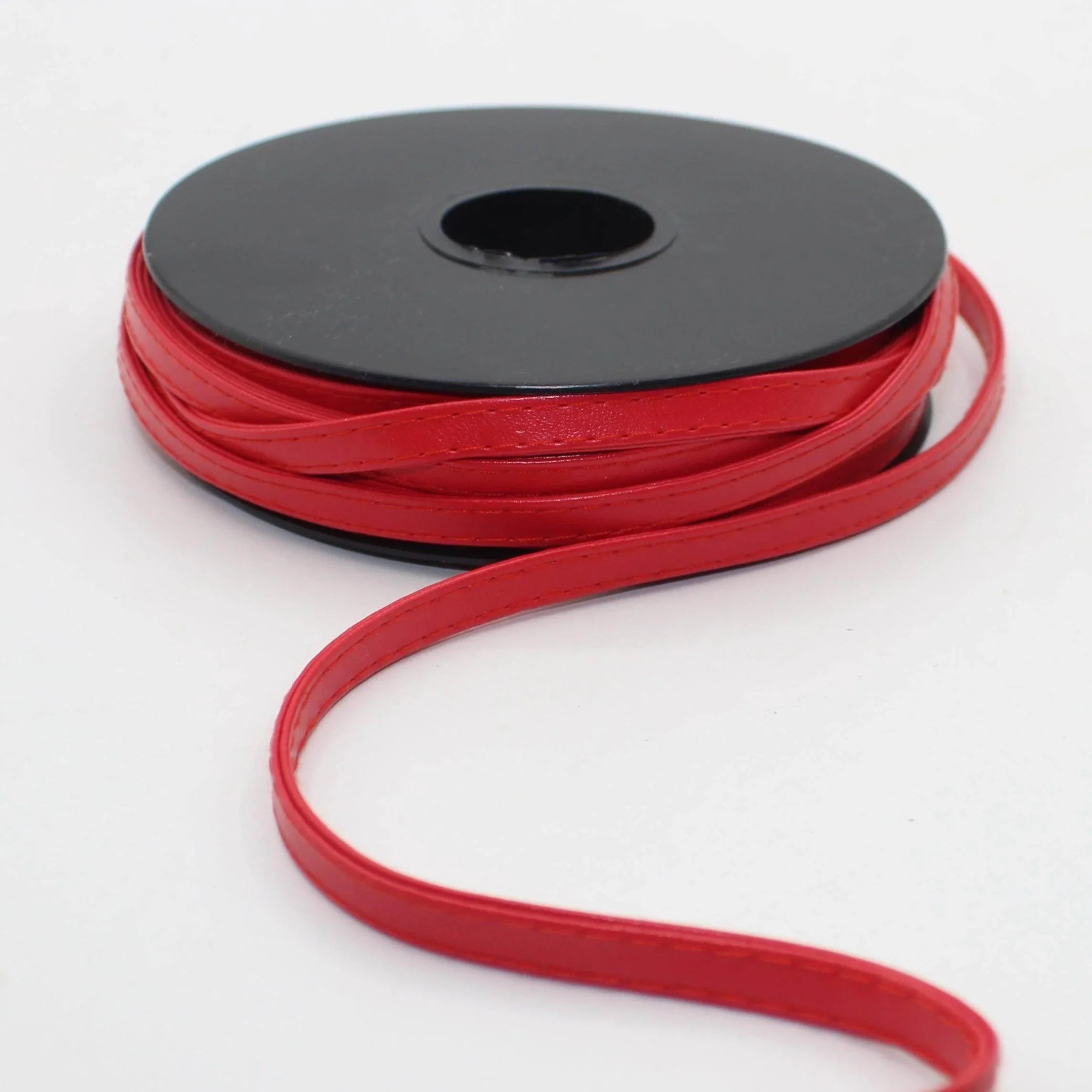 7mm/20mm/30mm Fake Leather - PU - Simili Leather Stitched Strap - 4 meters #RUB3500 #RUB3501 #RUB3502 - ACCESSOIRES LEDUC BV