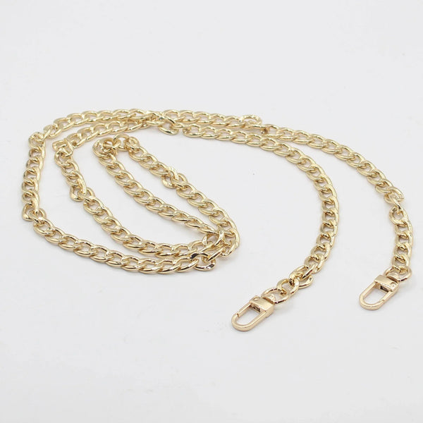 100cm long Chain with Lobsters (rings 14mm long, 10mm high) #CHAIN538 - ACCESSOIRES LEDUC BV