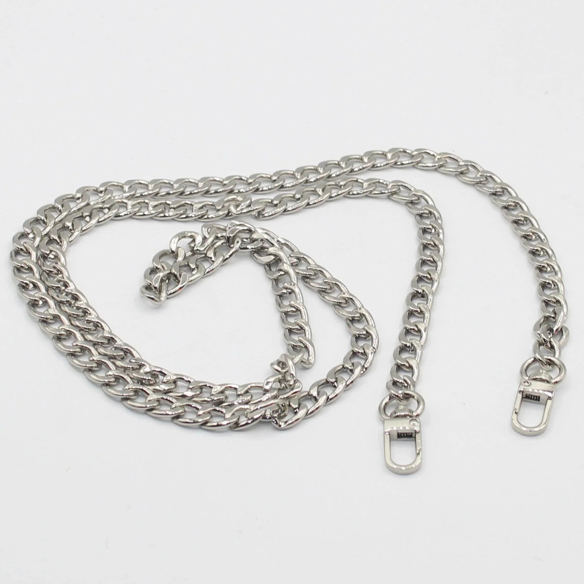 100cm long Chain with Lobsters (rings 14mm long, 10mm high) #CHAIN538 - ACCESSOIRES LEDUC BV