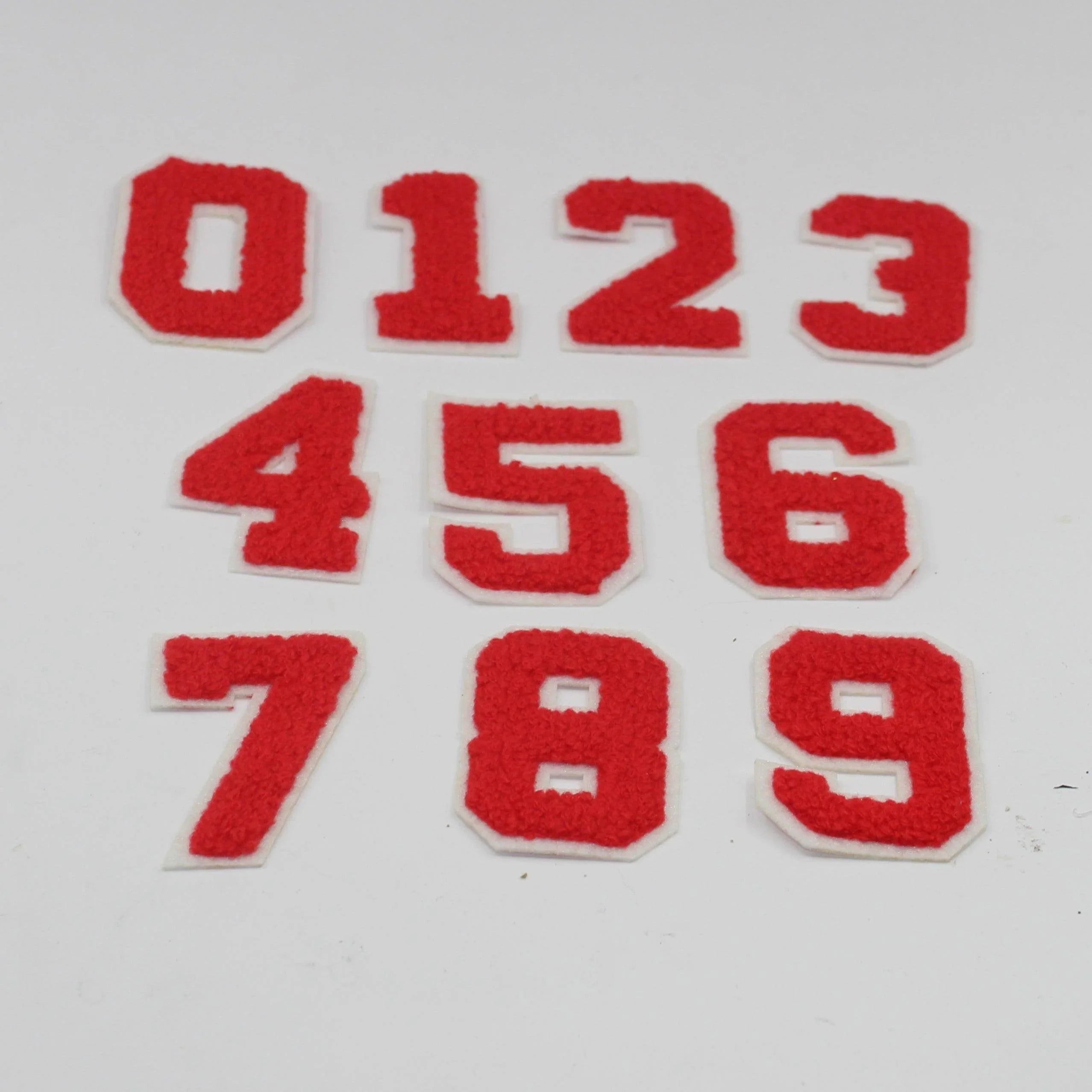 Set of Letters/Numbers Patches to customize your Clothes, Jacket, Bags,etc., Iron-on #HAB1x009 - ACCESSOIRES LEDUC BV