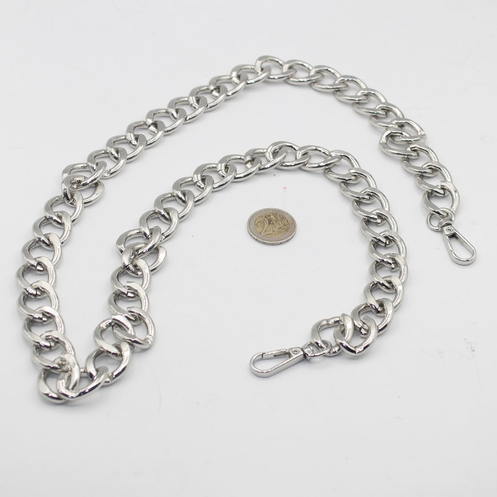Cadena de 100 cm de largo con cierres de langosta (anillos de 19.5 mm) #CHAIN539