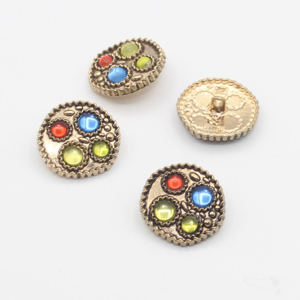 Strass Shank Buttons #VBN64X - ACCESSOIRES LEDUC BV