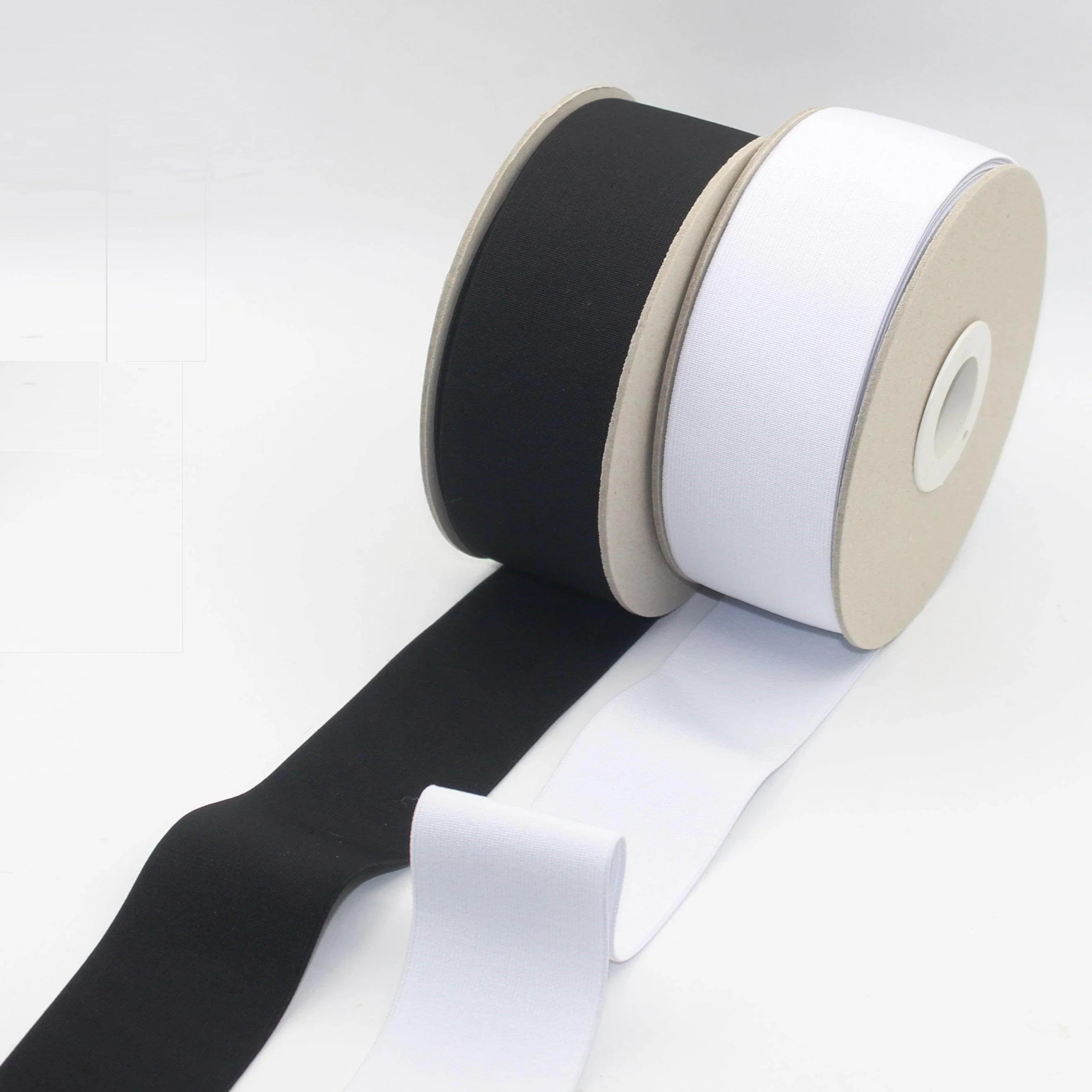 Wide Boxer Short Elastic 50mm Black or White #ELA1298 - ACCESSOIRES LEDUC BV